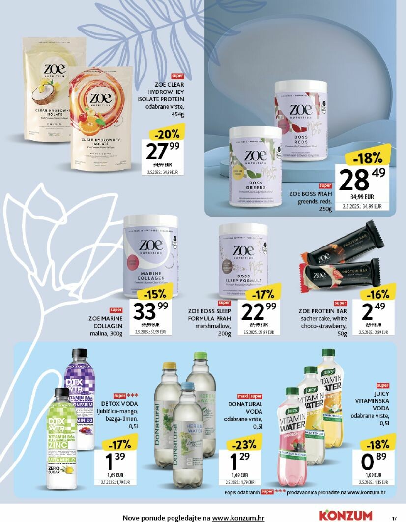konzum - Prelistajte katalog Konzum - Katalog ljepota i njega, vrijedi od 22.09. do 05.10. - page: 17