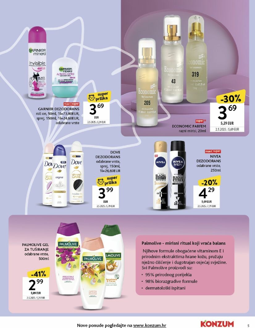konzum - Prelistajte katalog Konzum - Katalog ljepota i njega, vrijedi od 22.09. do 05.10. - page: 5