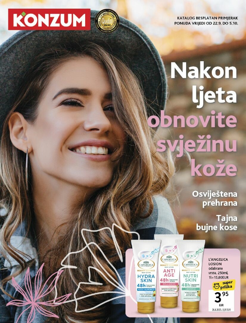 konzum - Prelistajte katalog Konzum - Katalog ljepota i njega, vrijedi od 22.09. do 05.10.