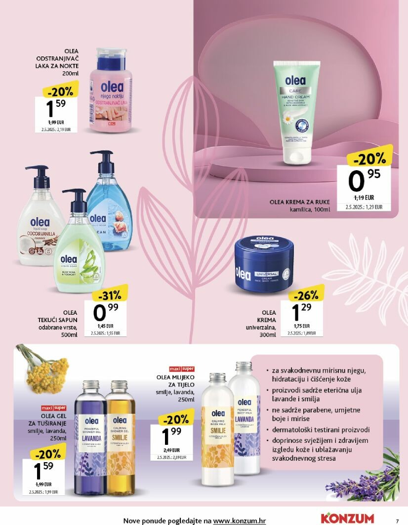 konzum - Prelistajte katalog Konzum - Katalog ljepota i njega, vrijedi od 22.09. do 05.10. - page: 7