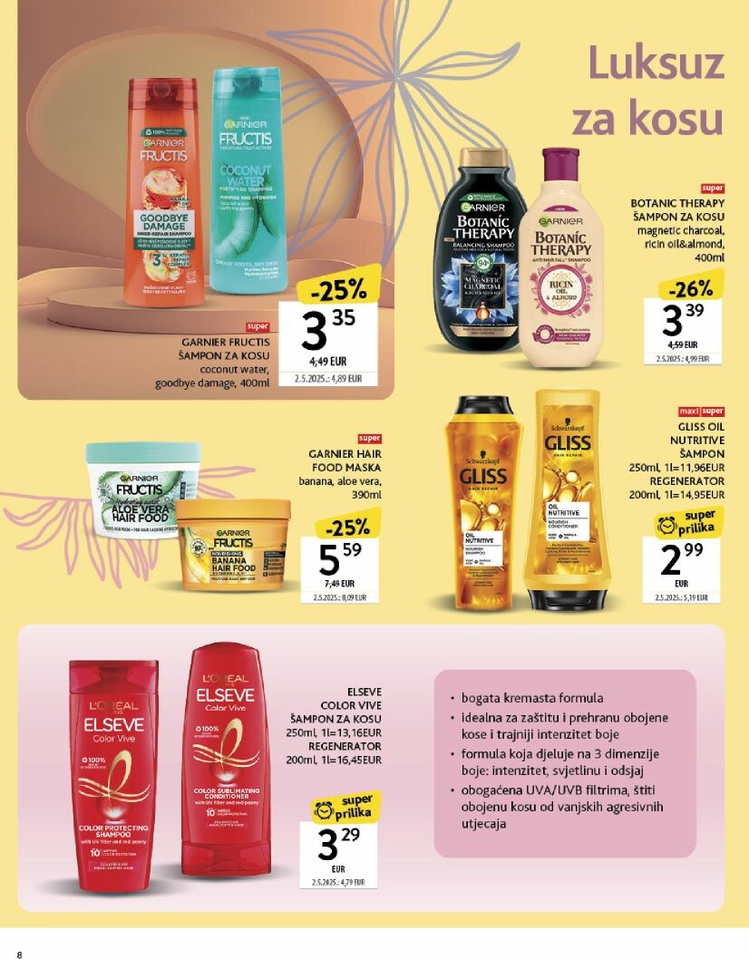 konzum - Prelistajte katalog Konzum - Katalog ljepota i njega, vrijedi od 22.09. do 05.10. - page: 8