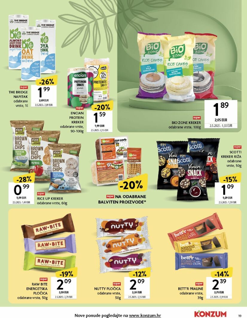 konzum - Prelistajte katalog Konzum - Katalog ljepota i njega, vrijedi od 22.09. do 05.10. - page: 19