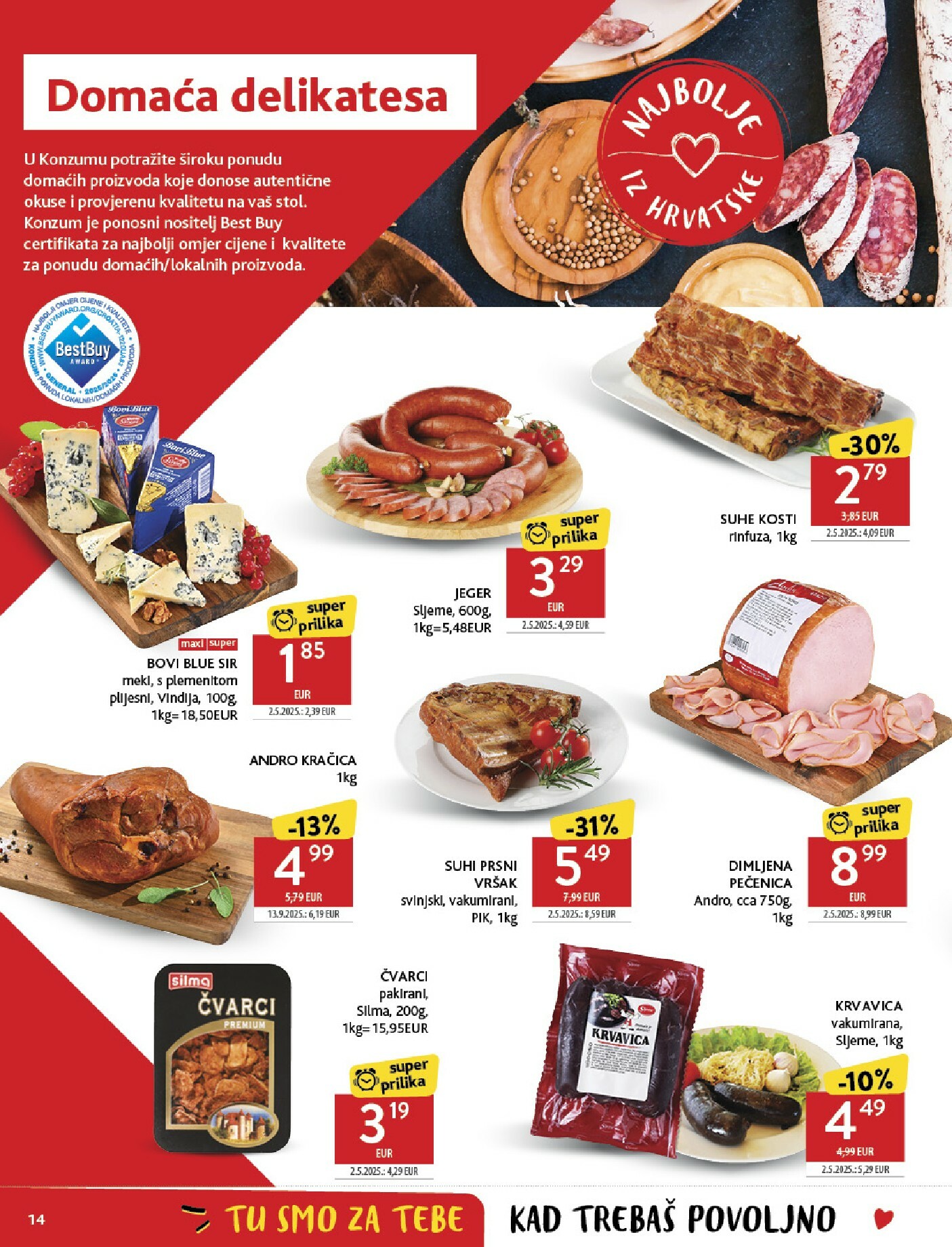 konzum - Prelistajte katalog Konzum, vrijedi od 01.10. do 07.10. - page: 14