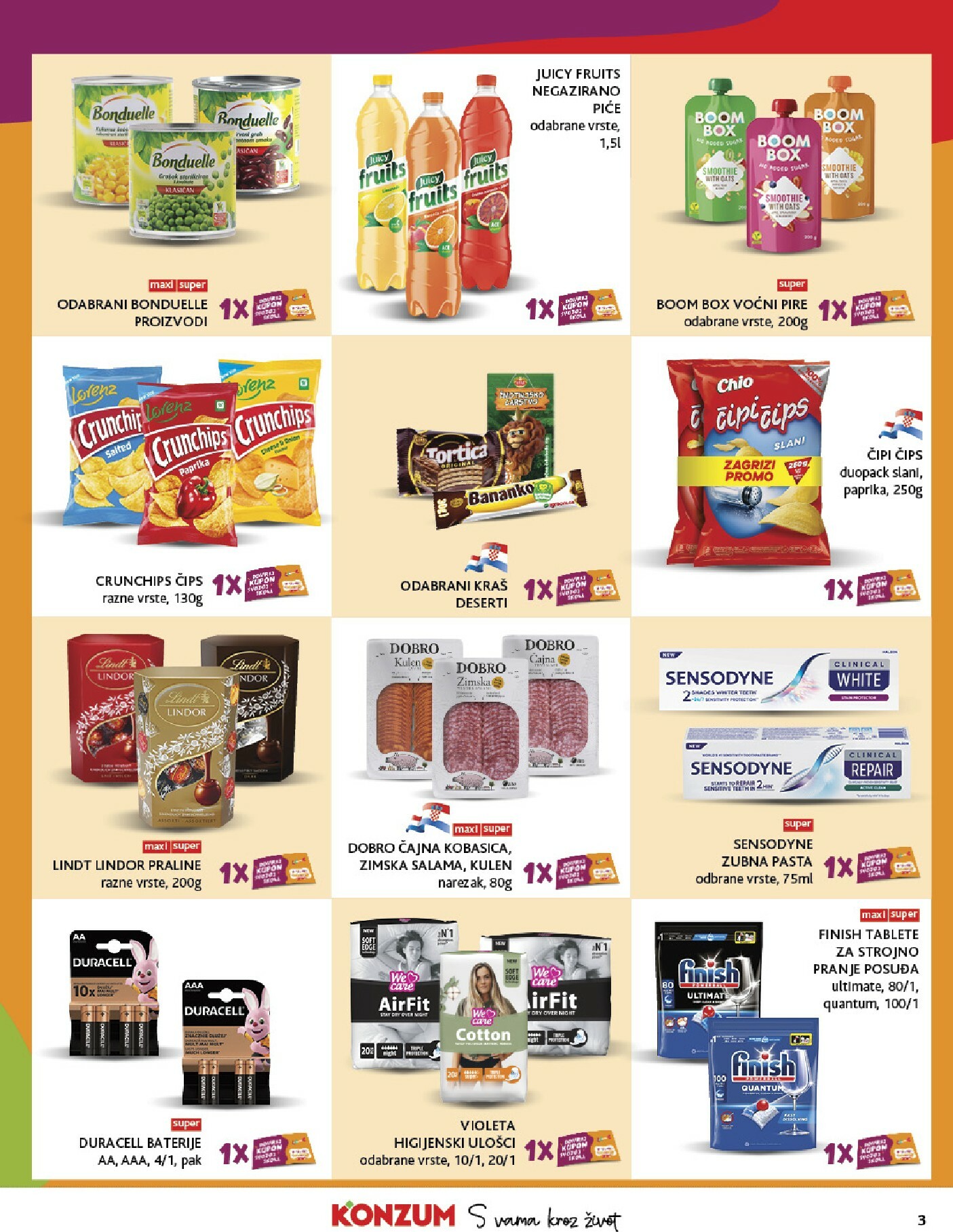 konzum - Prelistajte katalog Konzum, vrijedi od 01.10. do 07.10. - page: 3