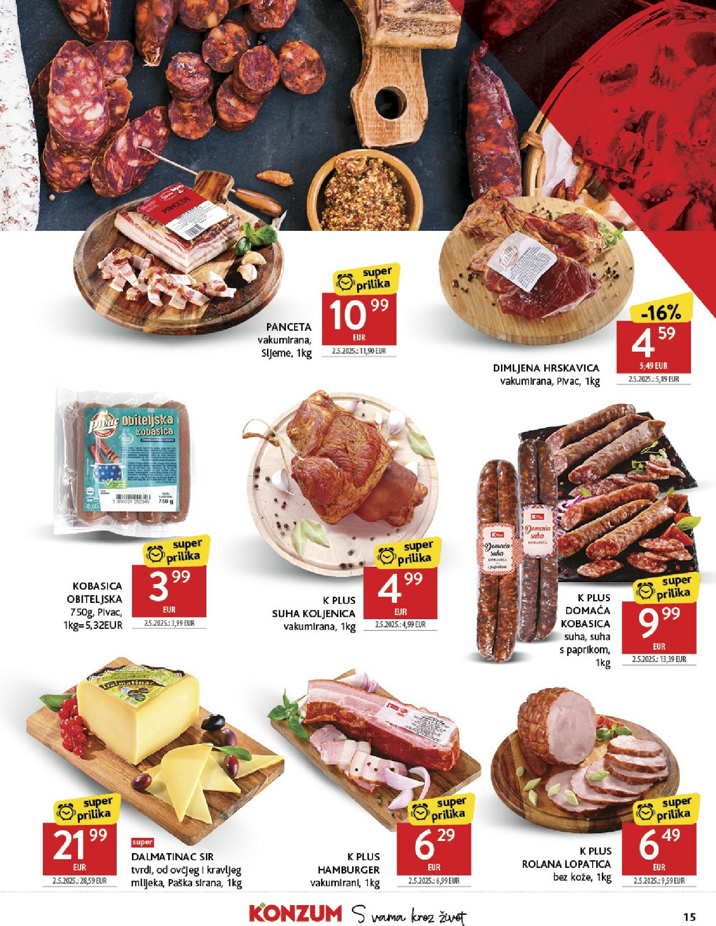 konzum - Prelistajte katalog Konzum, vrijedi od 01.10. do 07.10. - page: 15