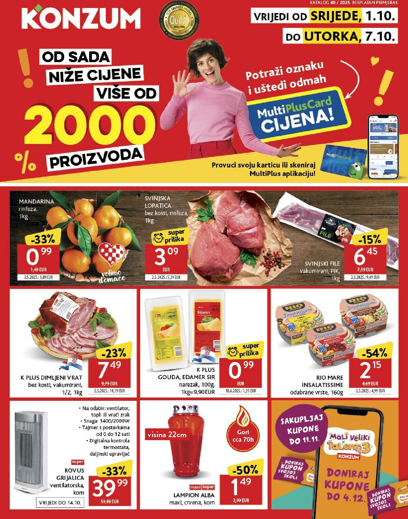 konzum - Prelistajte katalog Konzum, vrijedi od 01.10. do 07.10.