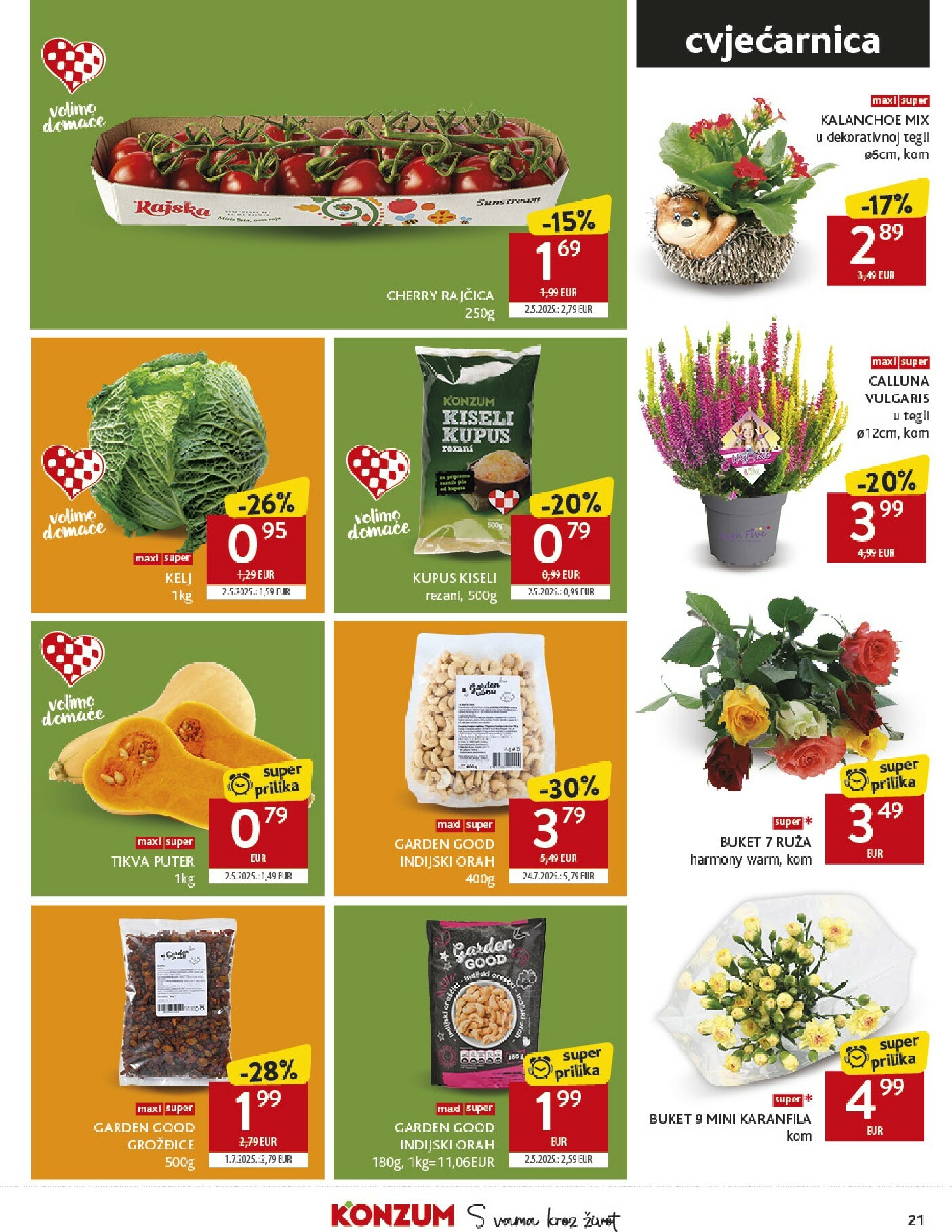 konzum - Prelistajte katalog Konzum, vrijedi od 01.10. do 07.10. - page: 21