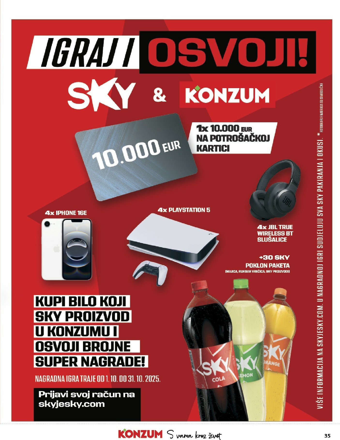 konzum - Prelistajte katalog Konzum, vrijedi od 01.10. do 07.10. - page: 35