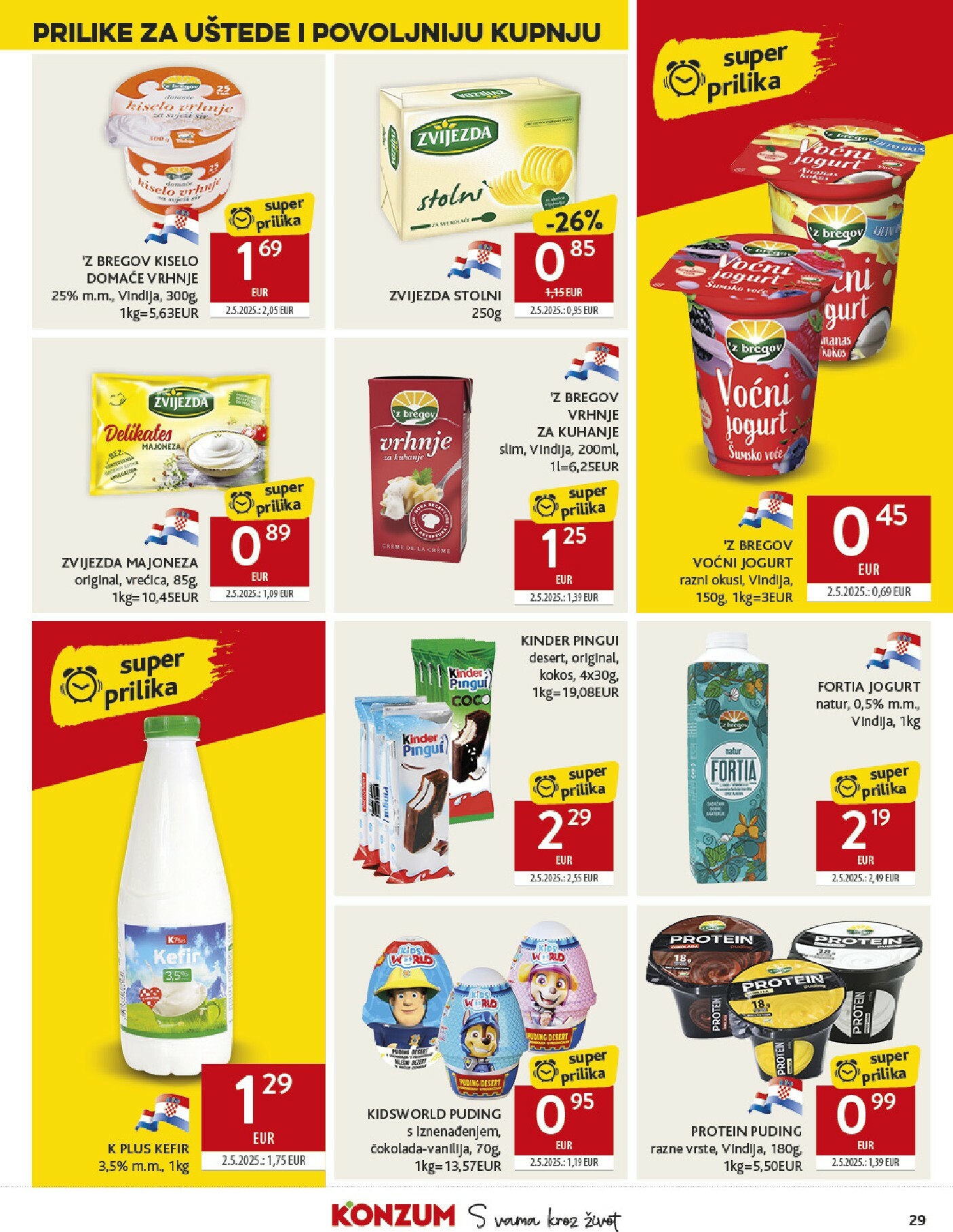 konzum - Prelistajte katalog Konzum, vrijedi od 01.10. do 07.10. - page: 29