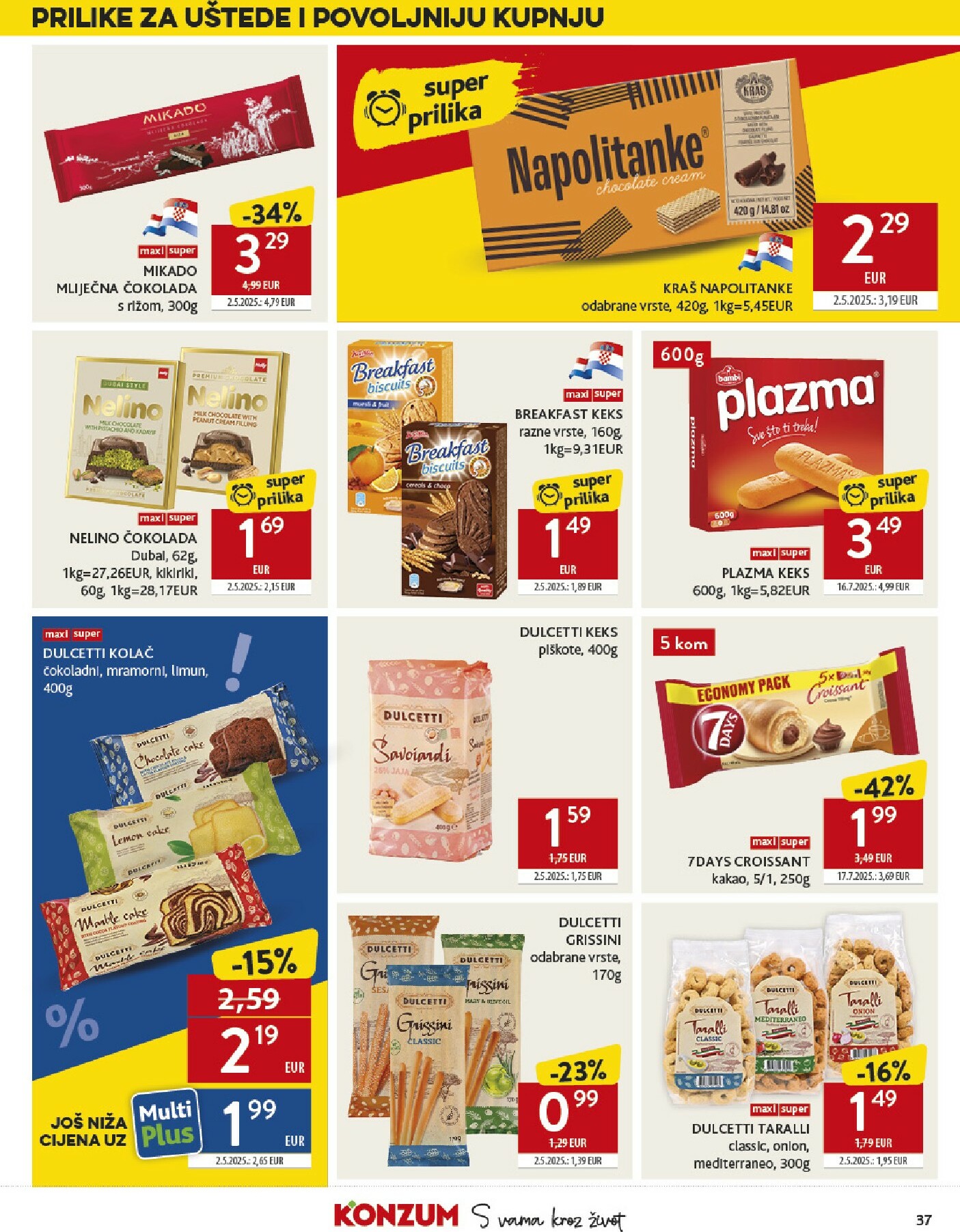 konzum - Prelistajte katalog Konzum, vrijedi od 01.10. do 07.10. - page: 37