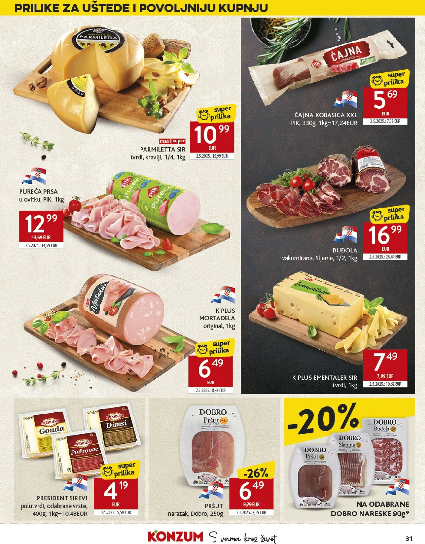 konzum - Prelistajte katalog Konzum, vrijedi od 01.10. do 07.10. - page: 31