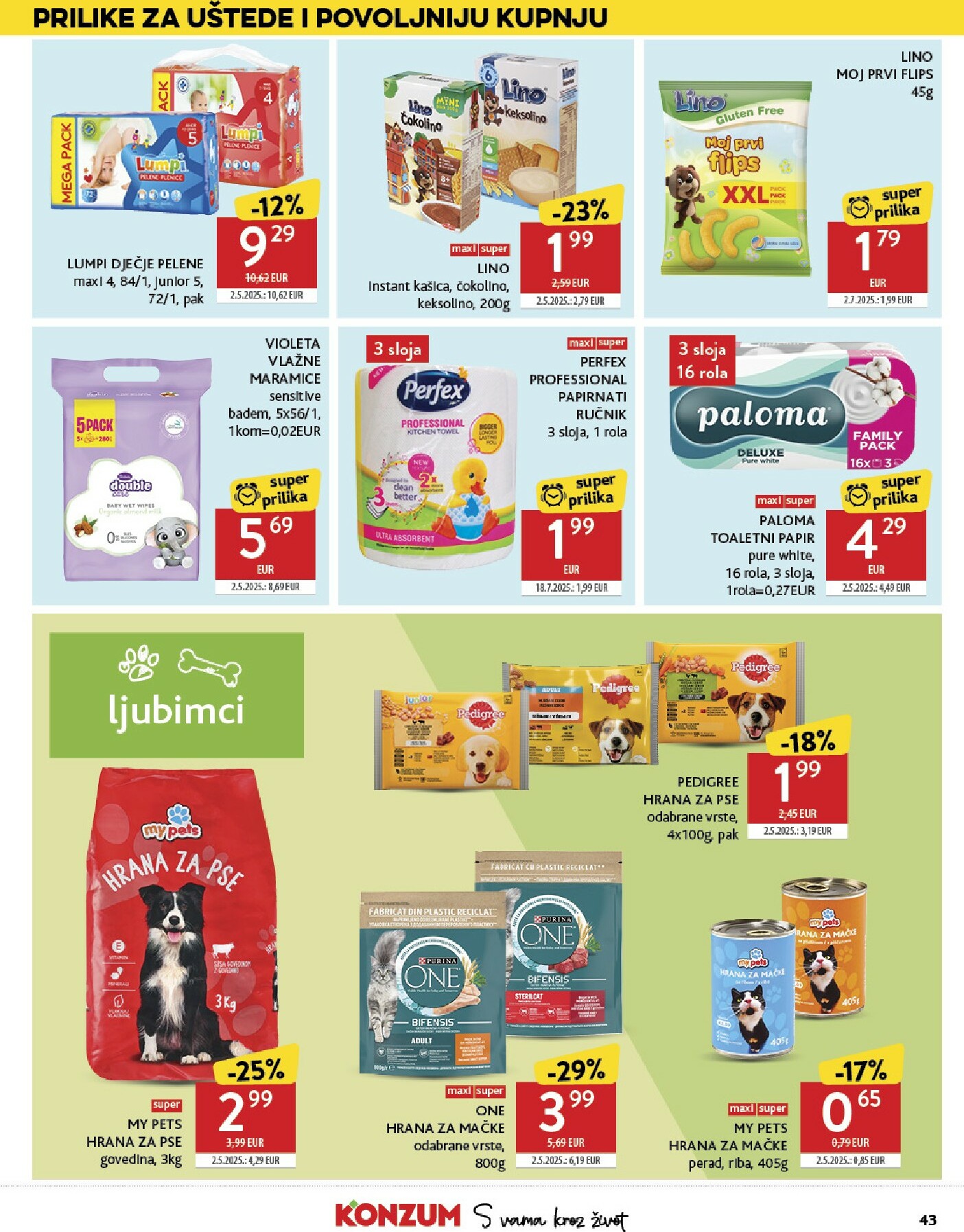 konzum - Prelistajte katalog Konzum, vrijedi od 01.10. do 07.10. - page: 43