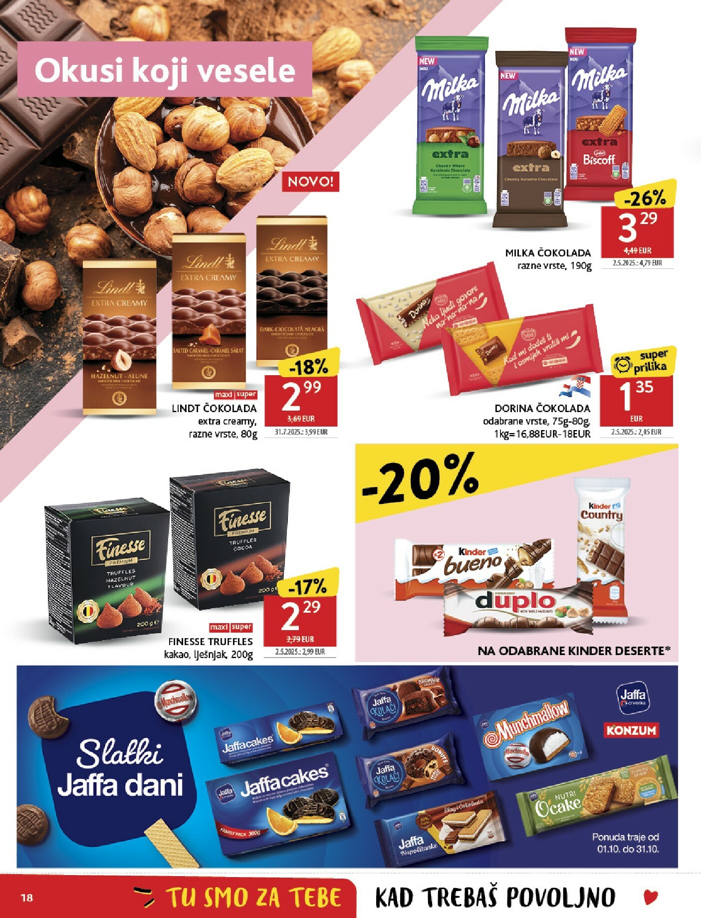 konzum - Prelistajte katalog Konzum, vrijedi od 01.10. do 07.10. - page: 18