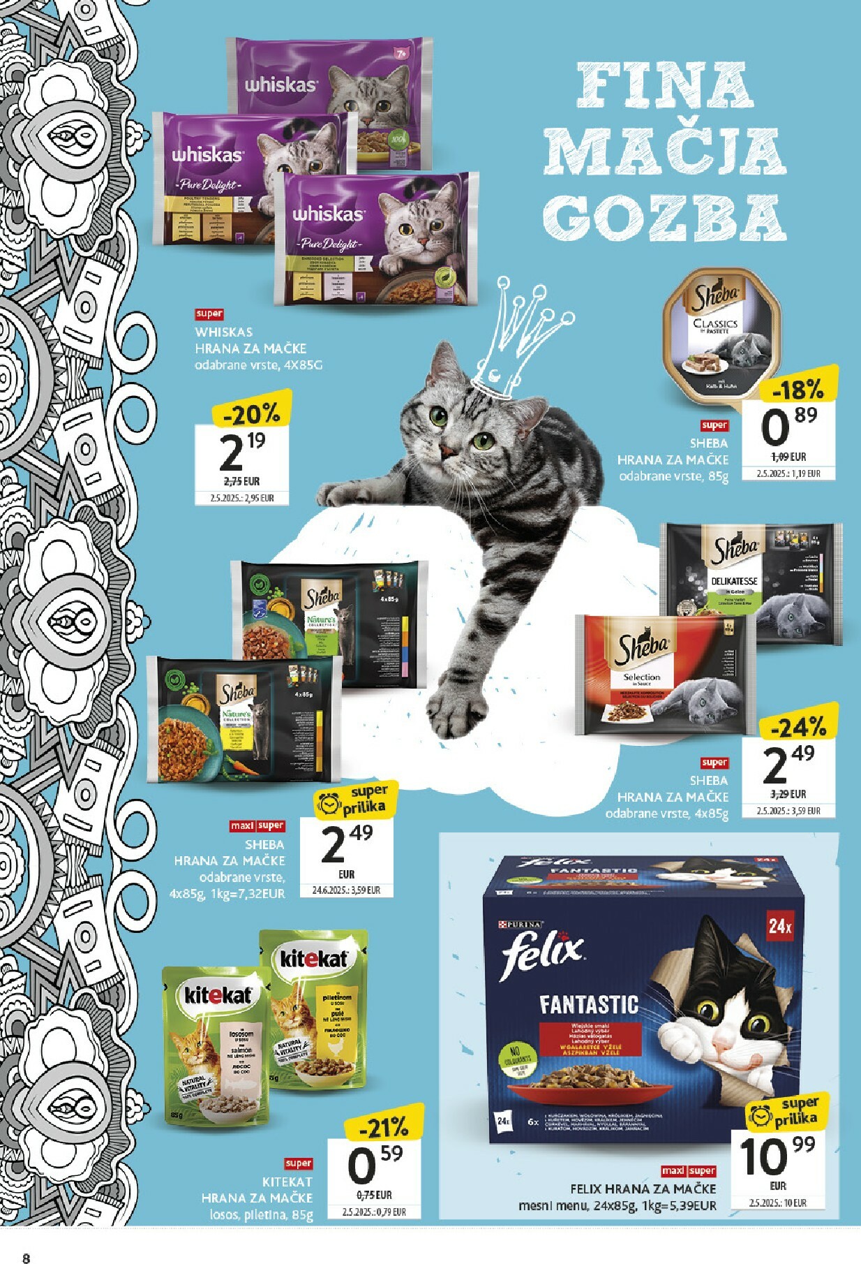 konzum - Prelistajte katalog Konzum - Katalog ljubimci, vrijedi od 06.10. do 19.10. - page: 8