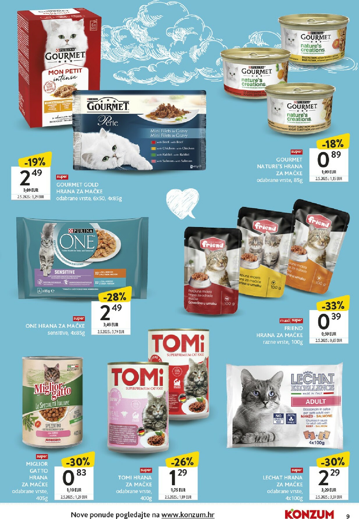 konzum - Prelistajte katalog Konzum - Katalog ljubimci, vrijedi od 06.10. do 19.10. - page: 9