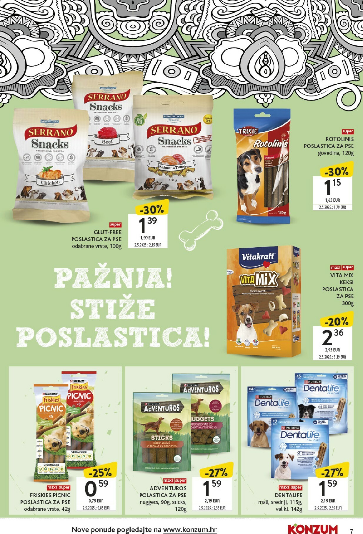 konzum - Prelistajte katalog Konzum - Katalog ljubimci, vrijedi od 06.10. do 19.10. - page: 7