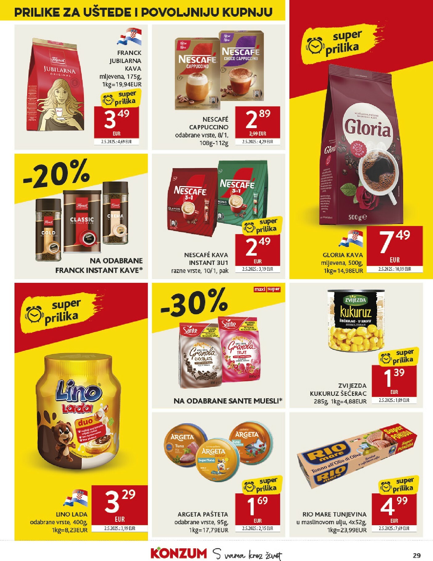 konzum - Prelistajte katalog Konzum, vrijedi od 08.10. do 14.10. - page: 29