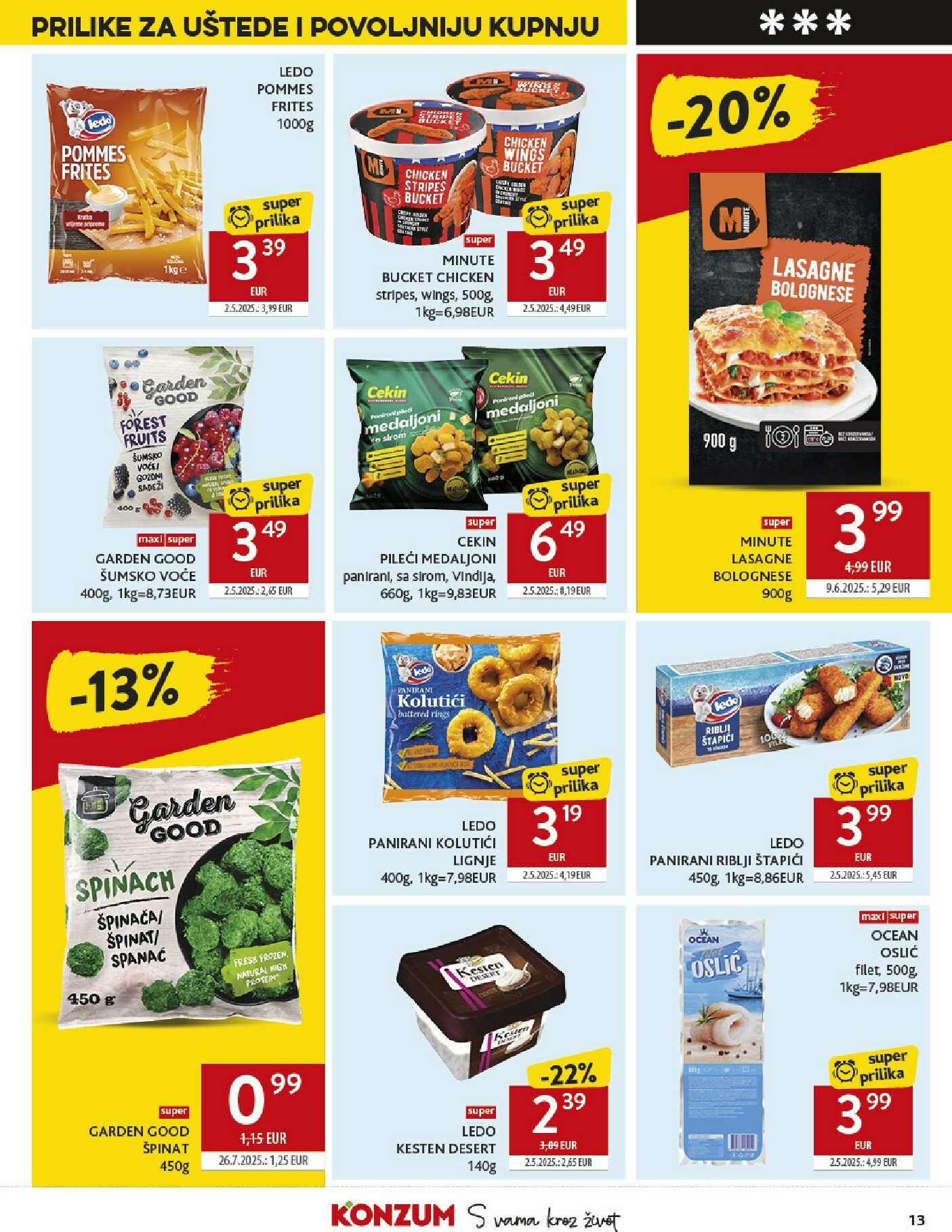 konzum - Prelistajte katalog Konzum, vrijedi od 08.10. do 14.10. - page: 13