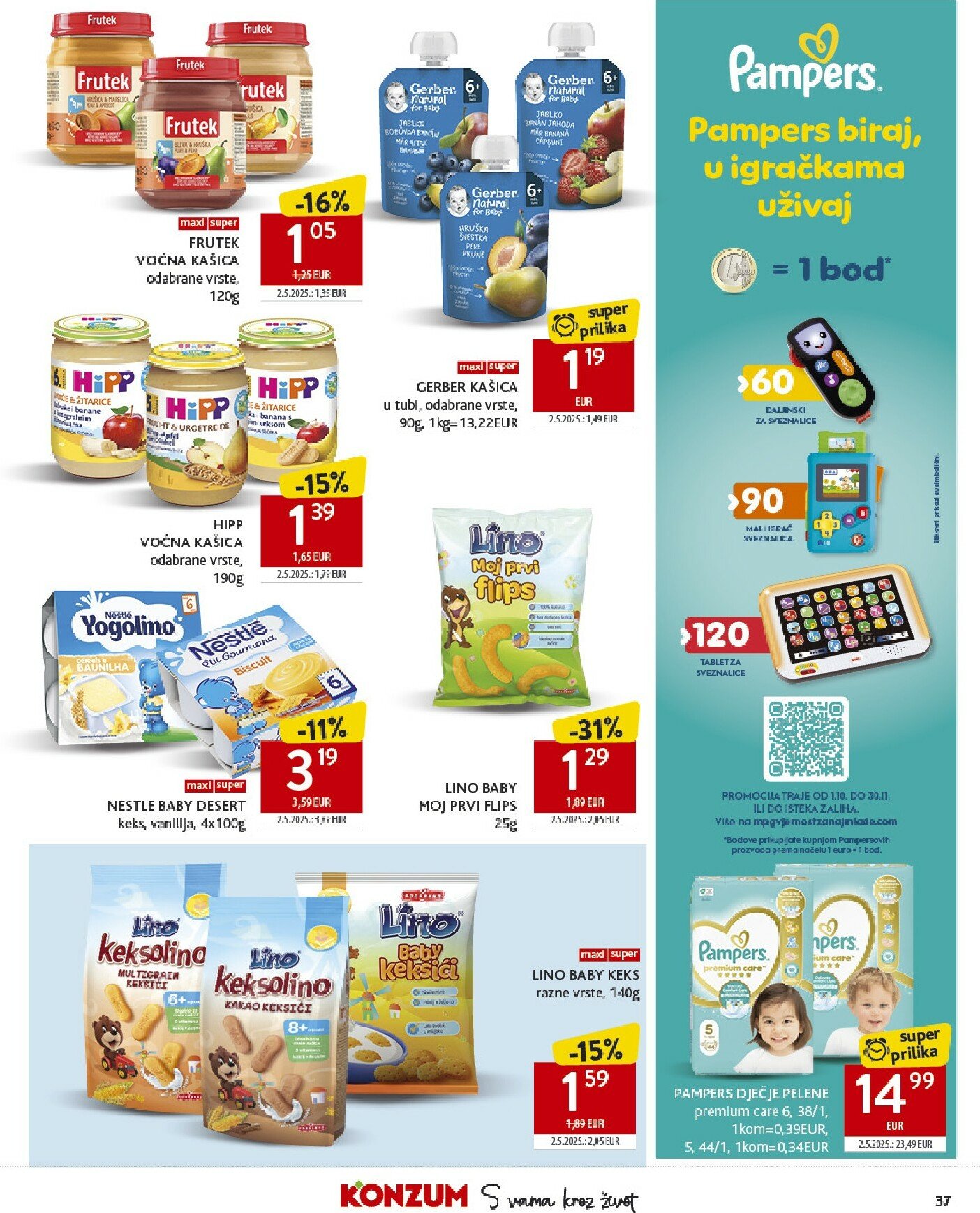 konzum - Prelistajte katalog Konzum, vrijedi od 08.10. do 14.10. - page: 37