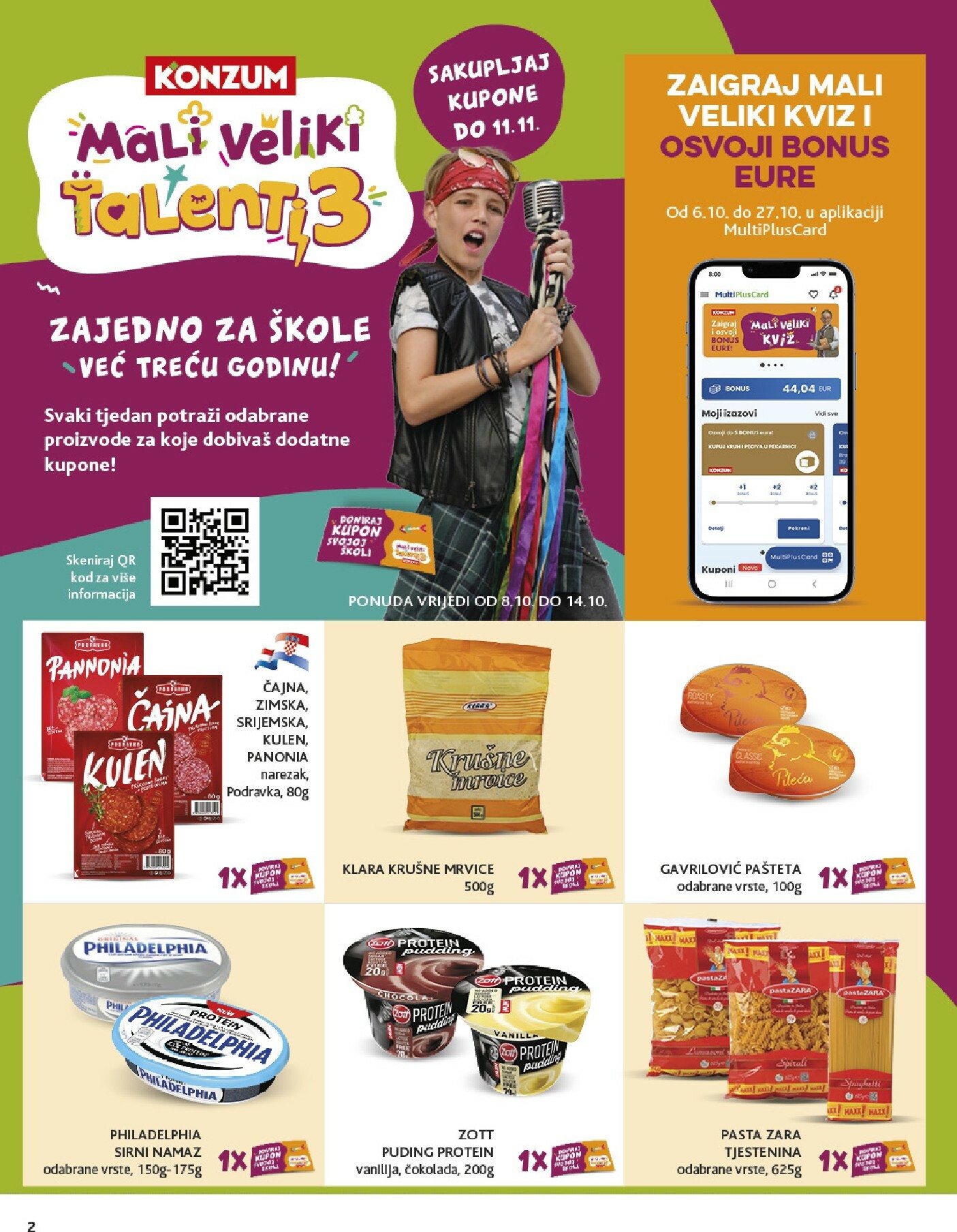 konzum - Prelistajte katalog Konzum, vrijedi od 08.10. do 14.10. - page: 2