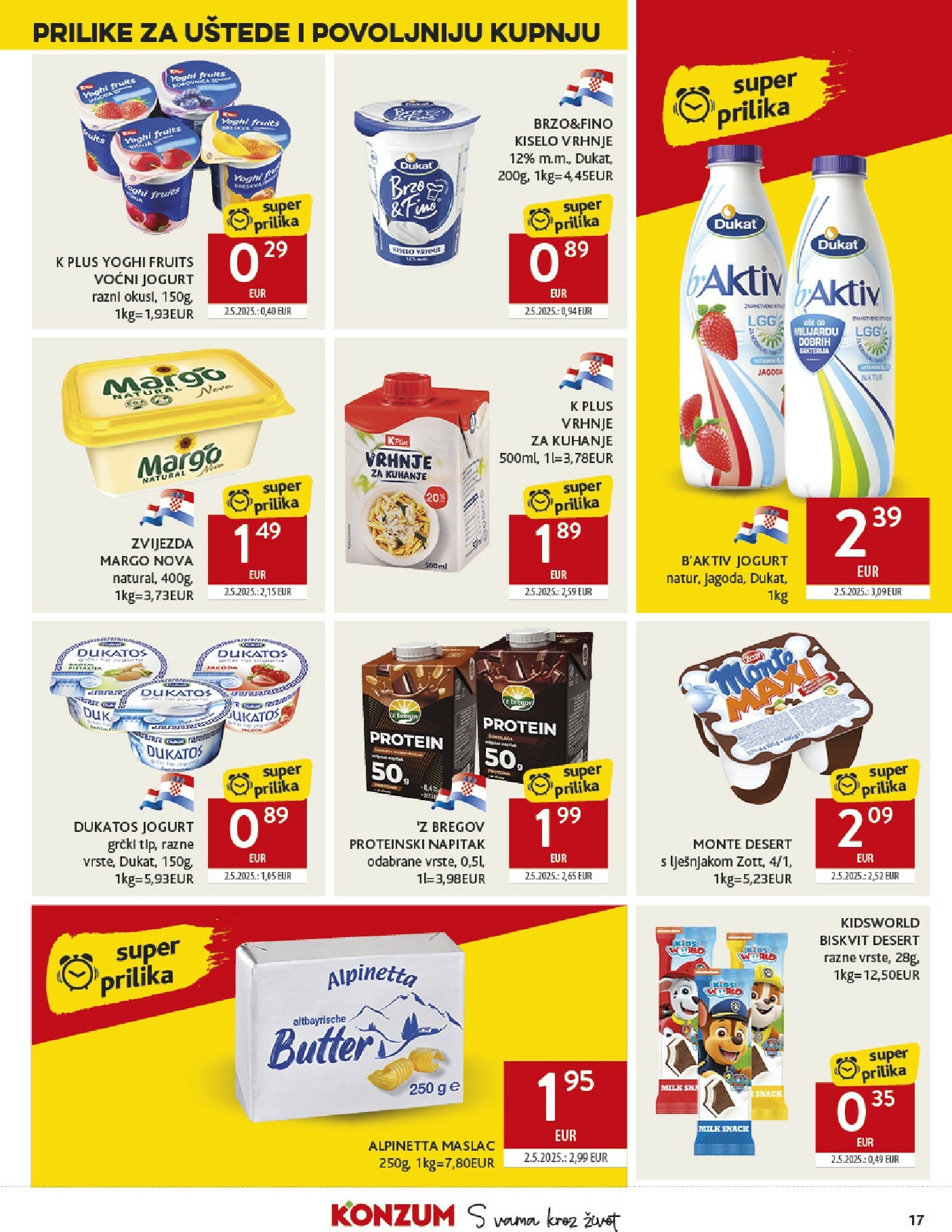 konzum - Prelistajte katalog Konzum, vrijedi od 08.10. do 14.10. - page: 17