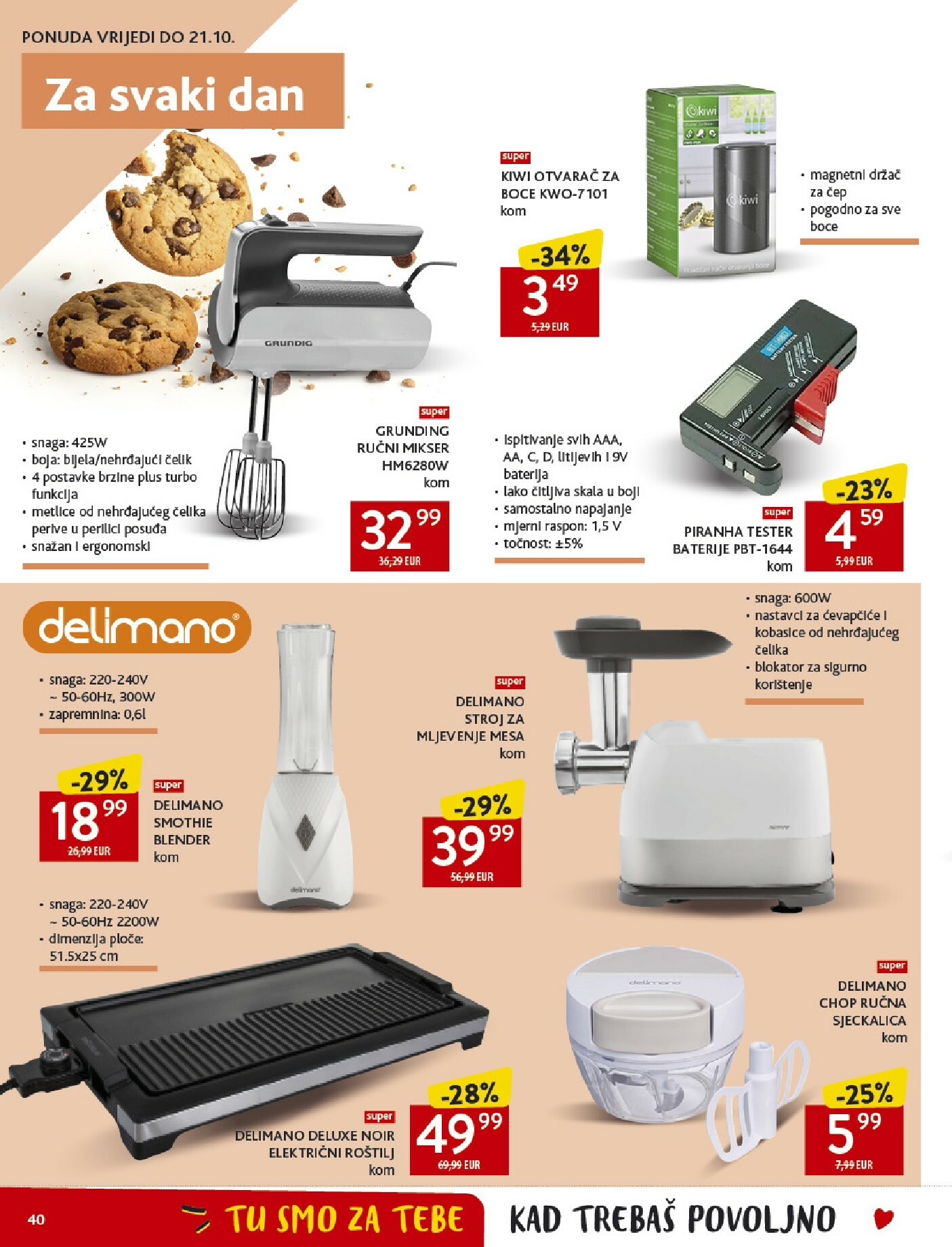 konzum - Prelistajte katalog Konzum, vrijedi od 08.10. do 14.10. - page: 40