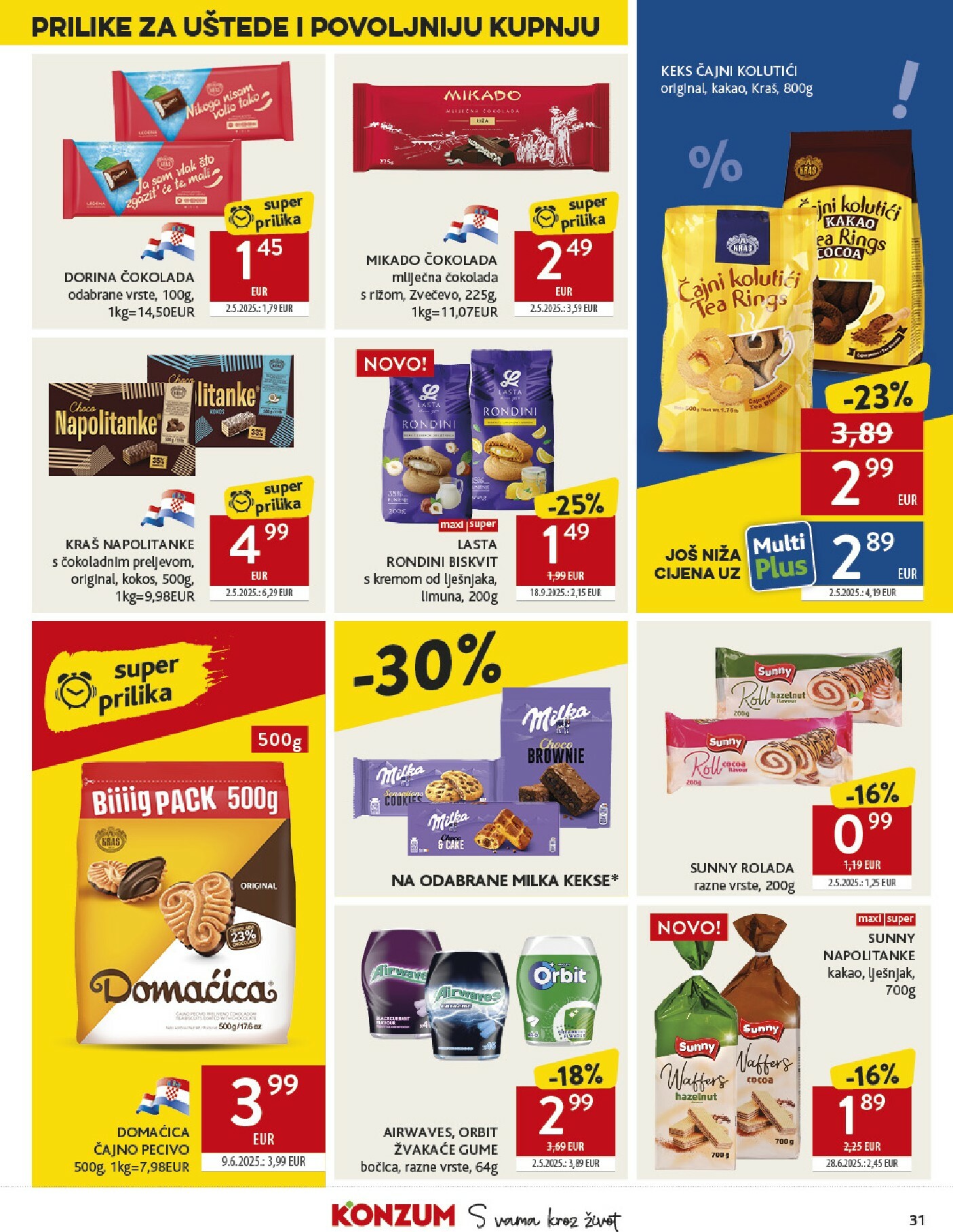konzum - Prelistajte katalog Konzum, vrijedi od 08.10. do 14.10. - page: 31