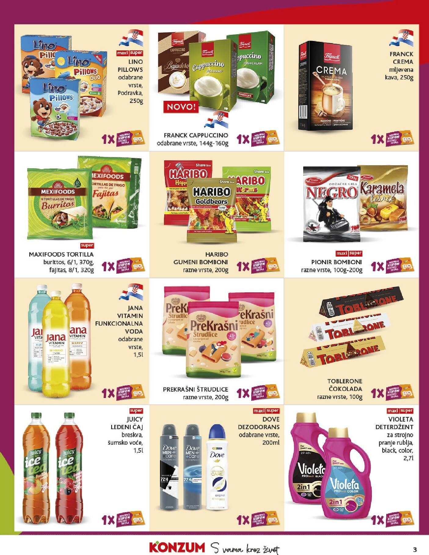konzum - Prelistajte katalog Konzum, vrijedi od 08.10. do 14.10. - page: 3