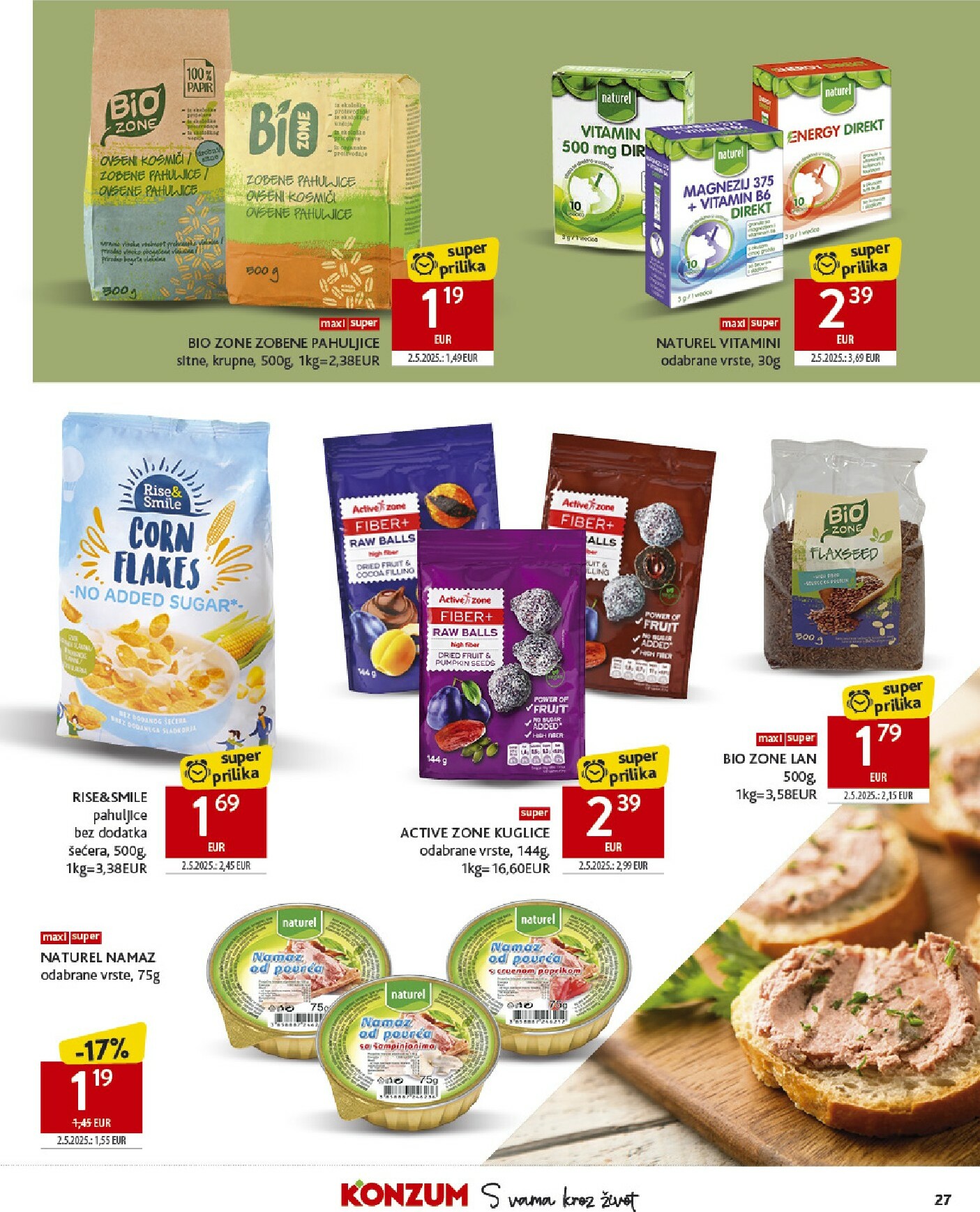 konzum - Prelistajte katalog Konzum, vrijedi od 08.10. do 14.10. - page: 27