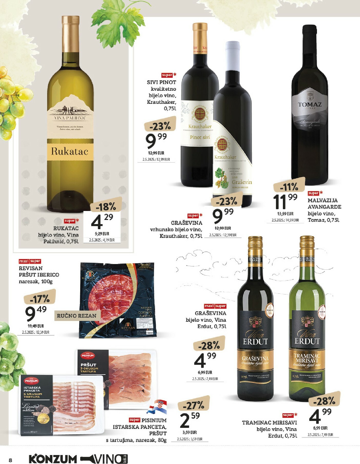 konzum - Prelistajte katalog Konzum - Katalog vino, vrijedi od 13.10. do 26.10. - page: 8