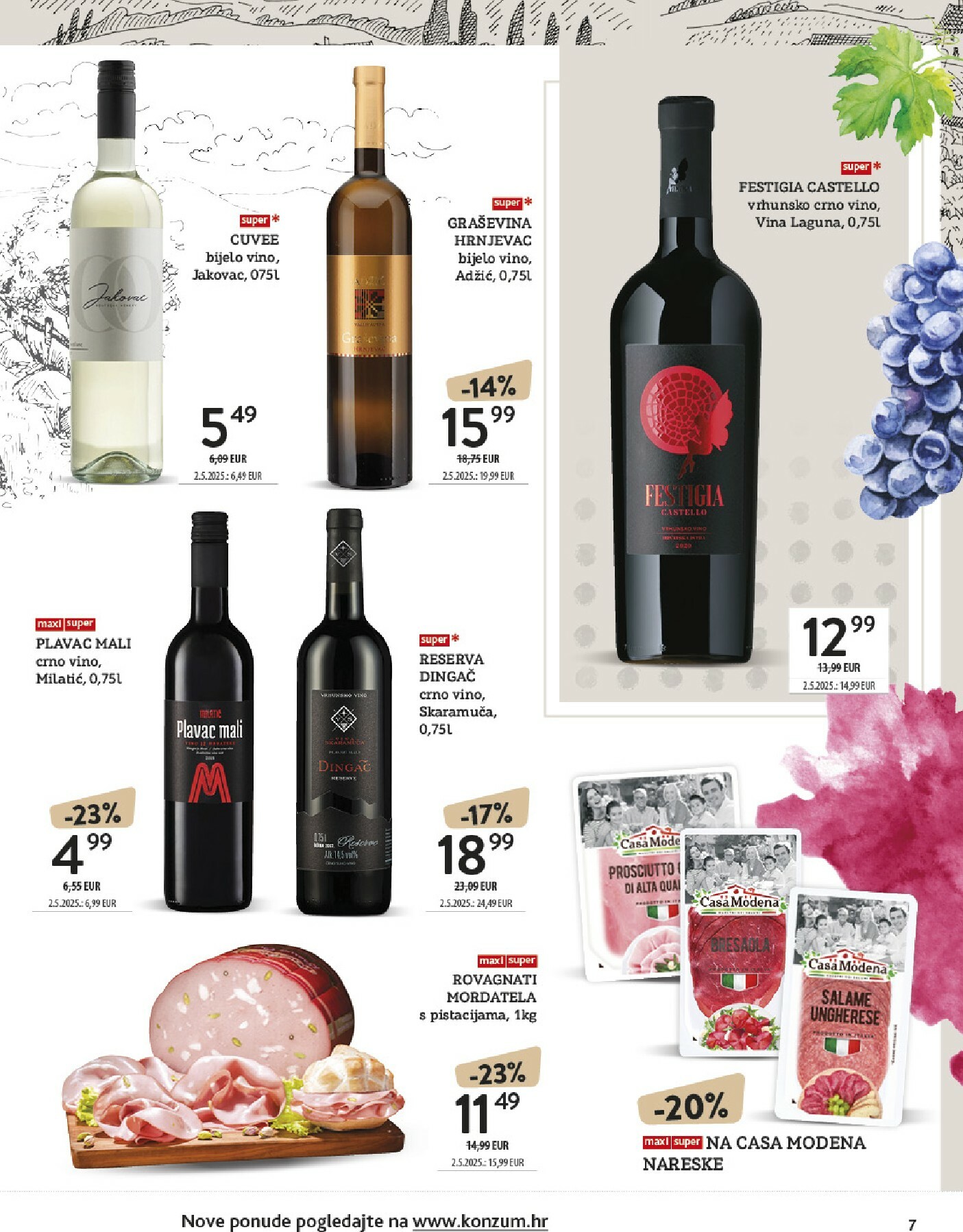 konzum - Prelistajte katalog Konzum - Katalog vino, vrijedi od 13.10. do 26.10. - page: 7