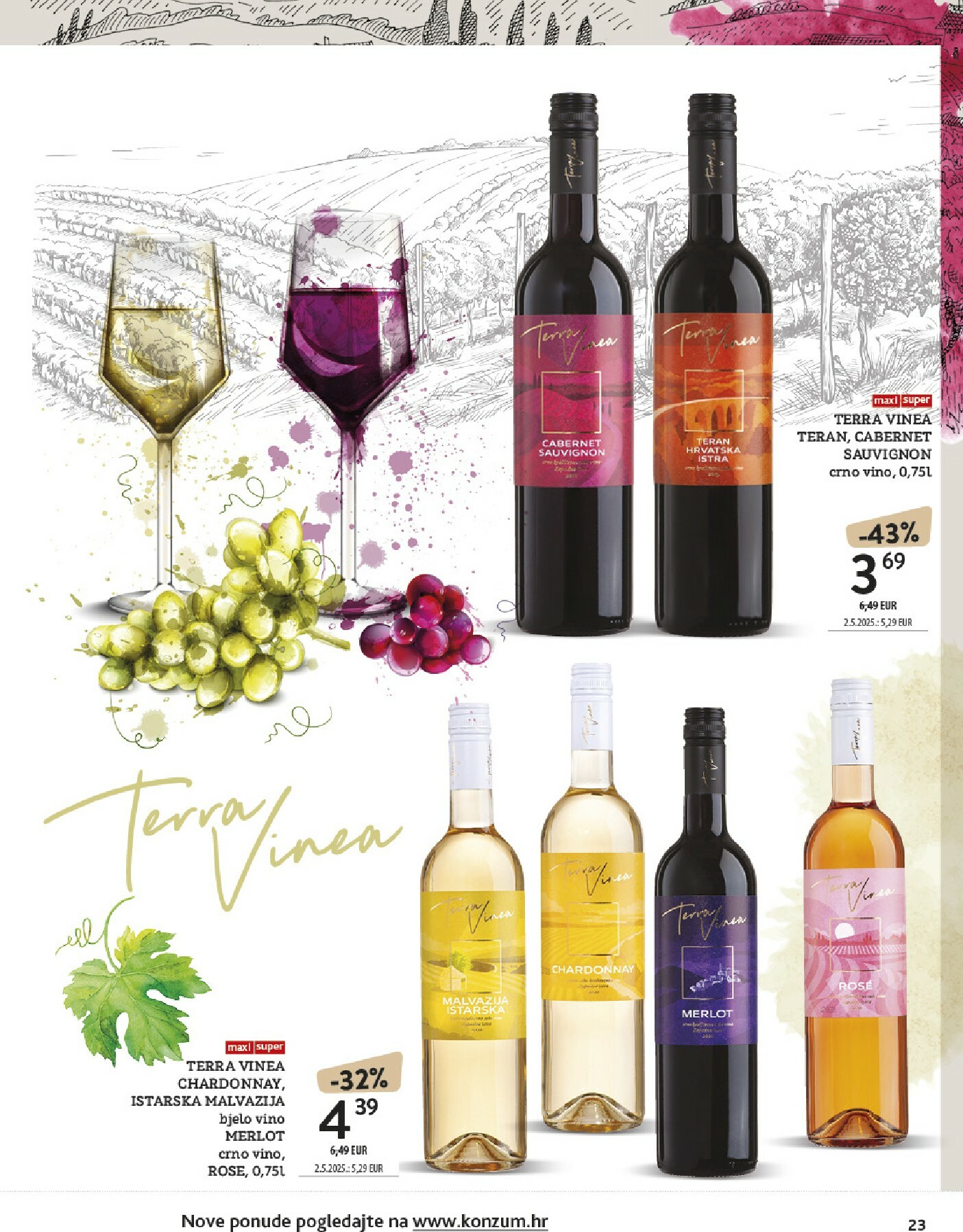 konzum - Prelistajte katalog Konzum - Katalog vino, vrijedi od 13.10. do 26.10. - page: 23