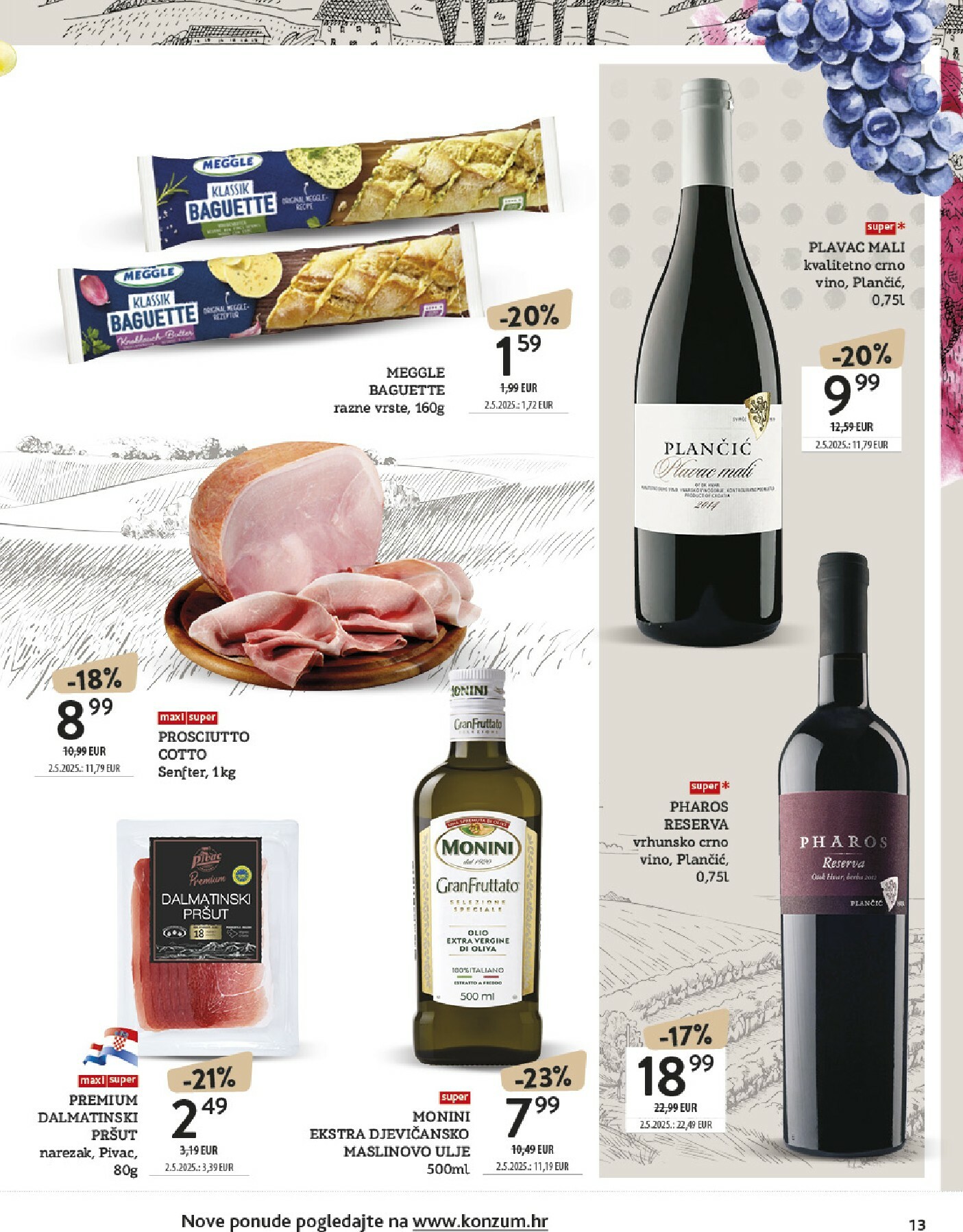 konzum - Prelistajte katalog Konzum - Katalog vino, vrijedi od 13.10. do 26.10. - page: 13