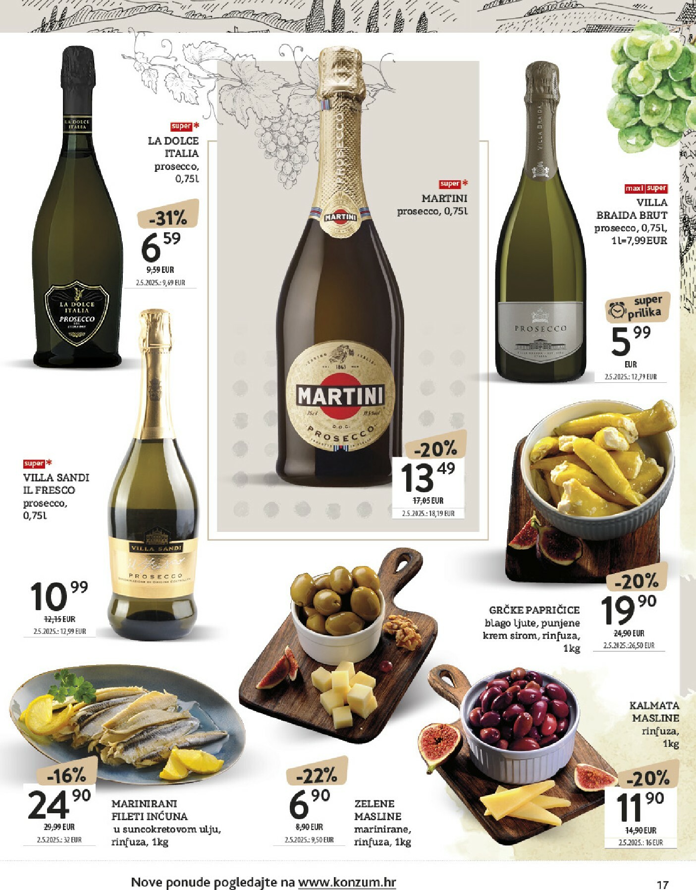 konzum - Prelistajte katalog Konzum - Katalog vino, vrijedi od 13.10. do 26.10. - page: 17