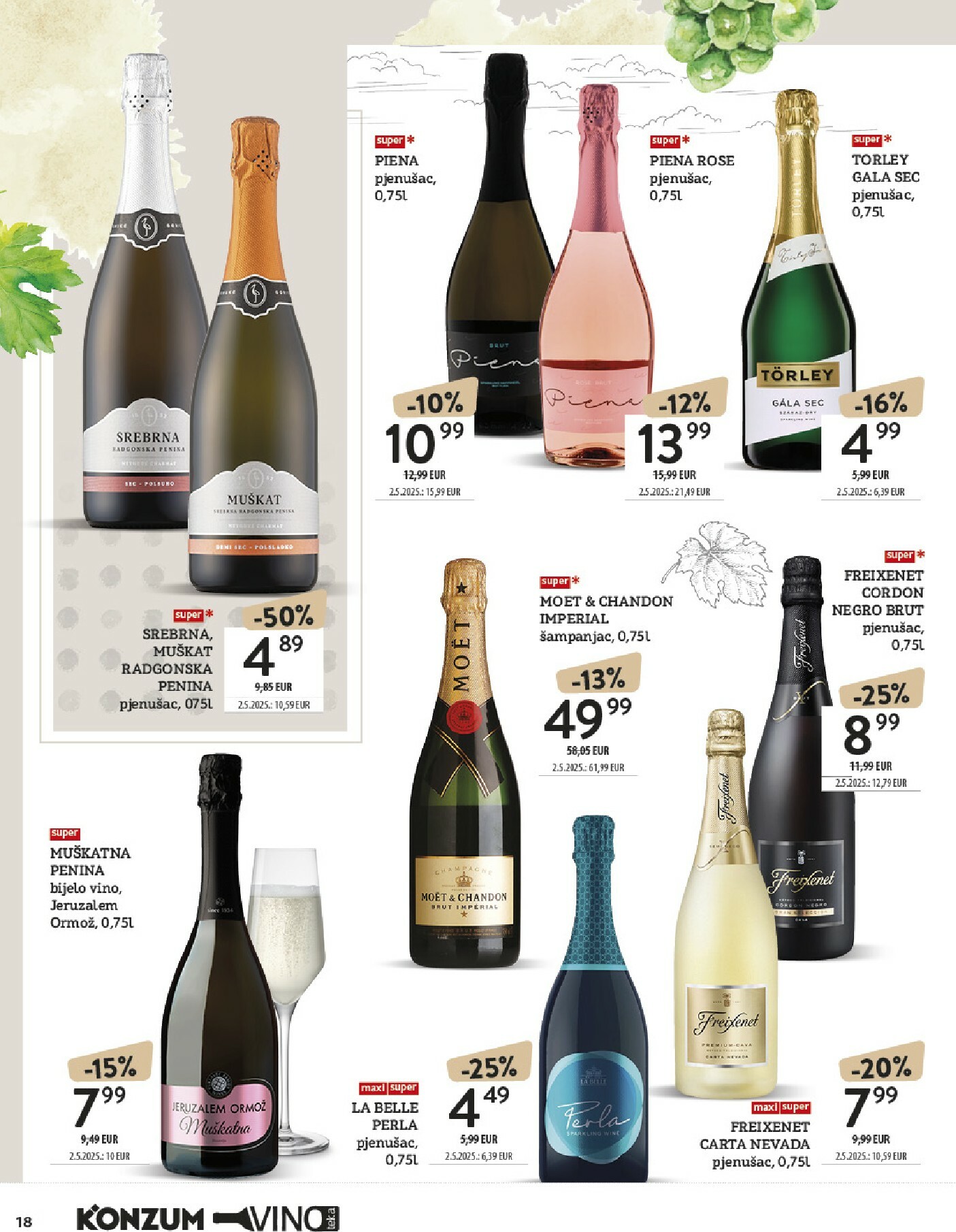 konzum - Prelistajte katalog Konzum - Katalog vino, vrijedi od 13.10. do 26.10. - page: 18