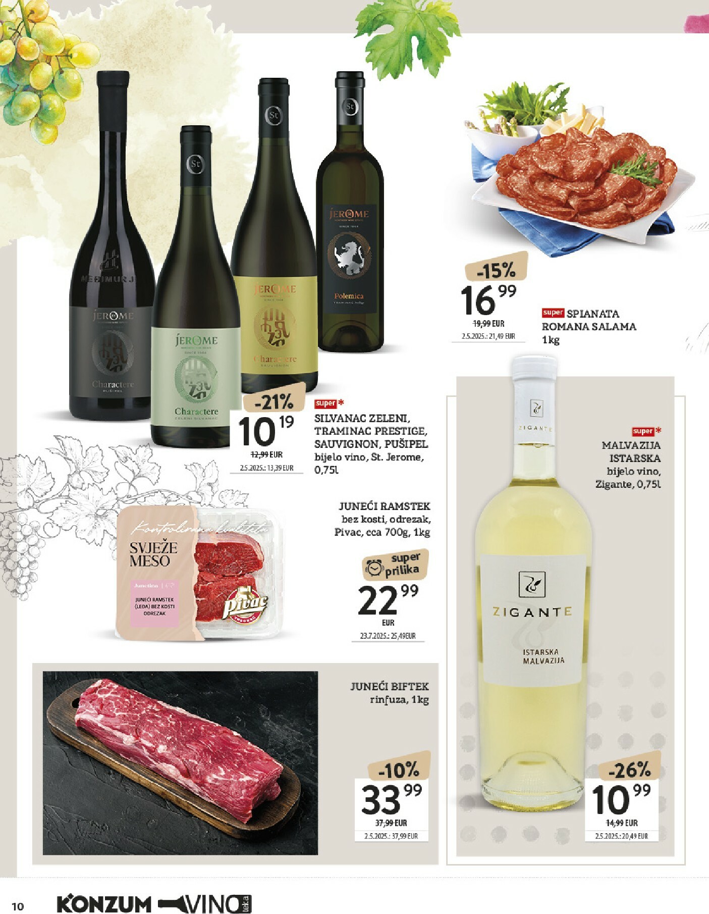 konzum - Prelistajte katalog Konzum - Katalog vino, vrijedi od 13.10. do 26.10. - page: 10