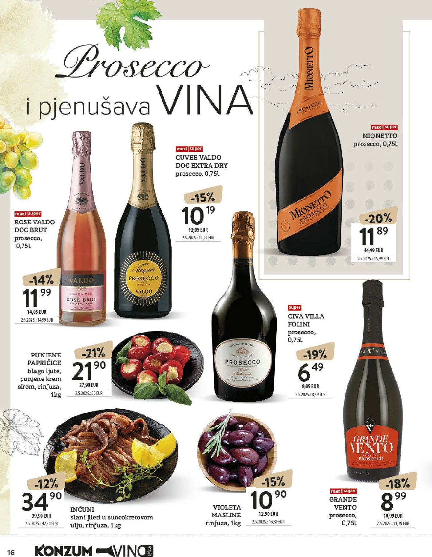 konzum - Prelistajte katalog Konzum - Katalog vino, vrijedi od 13.10. do 26.10. - page: 16