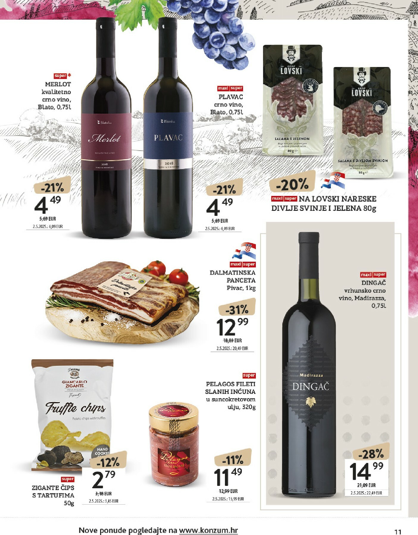 konzum - Prelistajte katalog Konzum - Katalog vino, vrijedi od 13.10. do 26.10. - page: 11