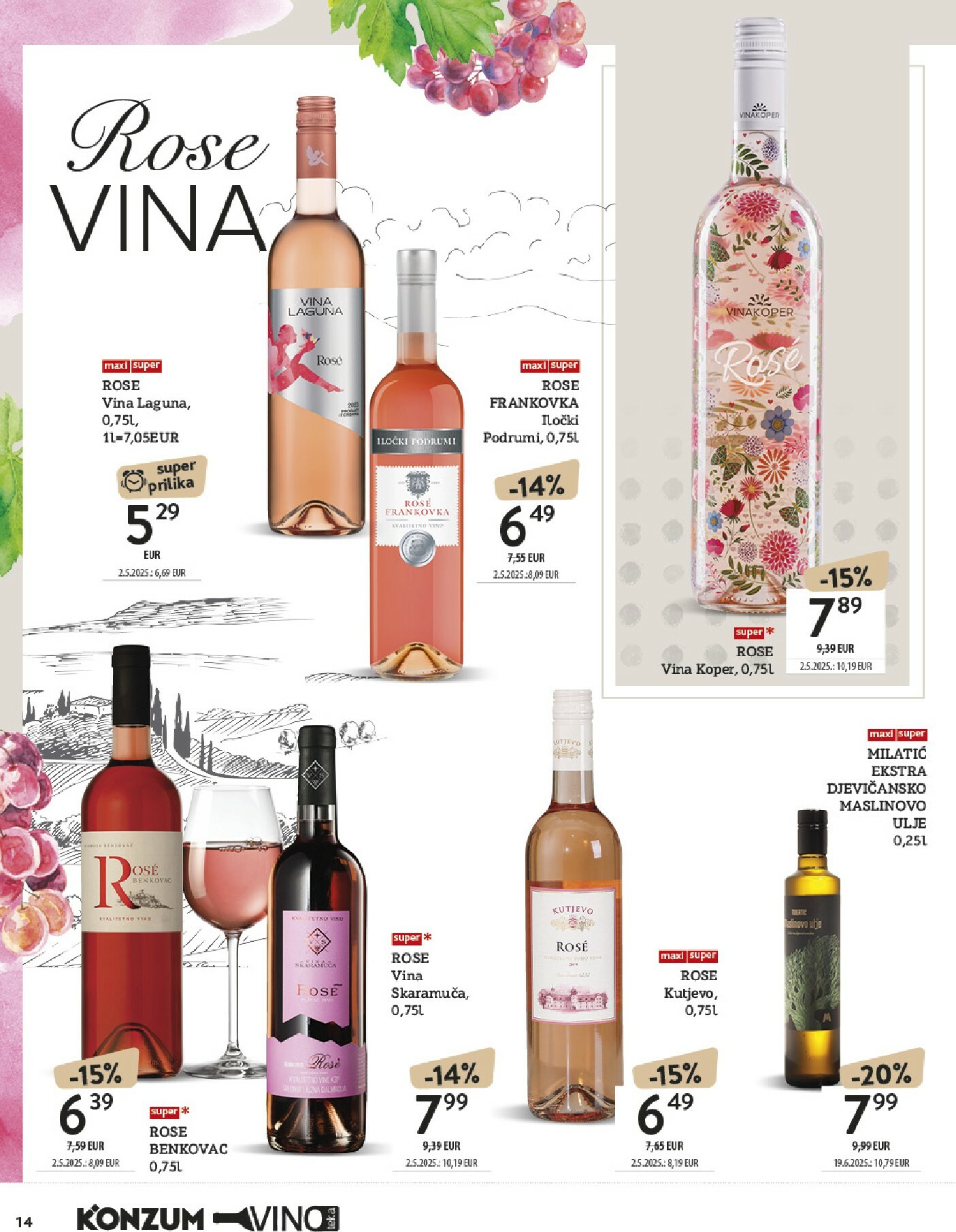konzum - Prelistajte katalog Konzum - Katalog vino, vrijedi od 13.10. do 26.10. - page: 14