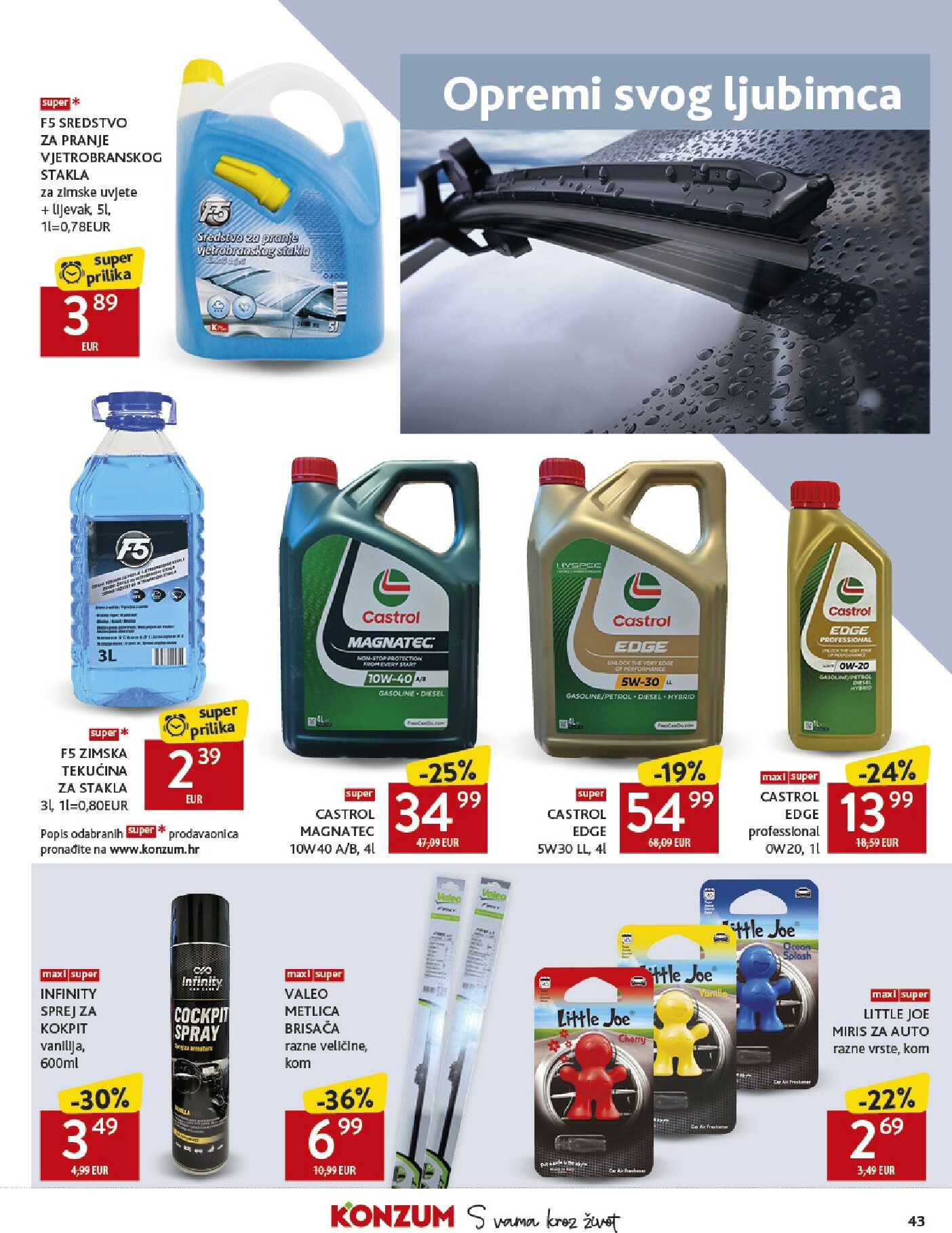 konzum - Prelistajte katalog Konzum, vrijedi od 15.10. do 21.10. - page: 43 konzum - Prelistajte katalog Konzum, vrijedi od 15.10. do 21.10. - page: 43