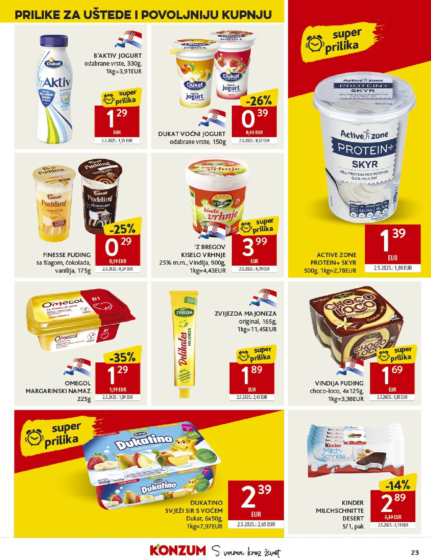konzum - Prelistajte katalog Konzum, vrijedi od 15.10. do 21.10. - page: 23 konzum - Prelistajte katalog Konzum, vrijedi od 15.10. do 21.10. - page: 23