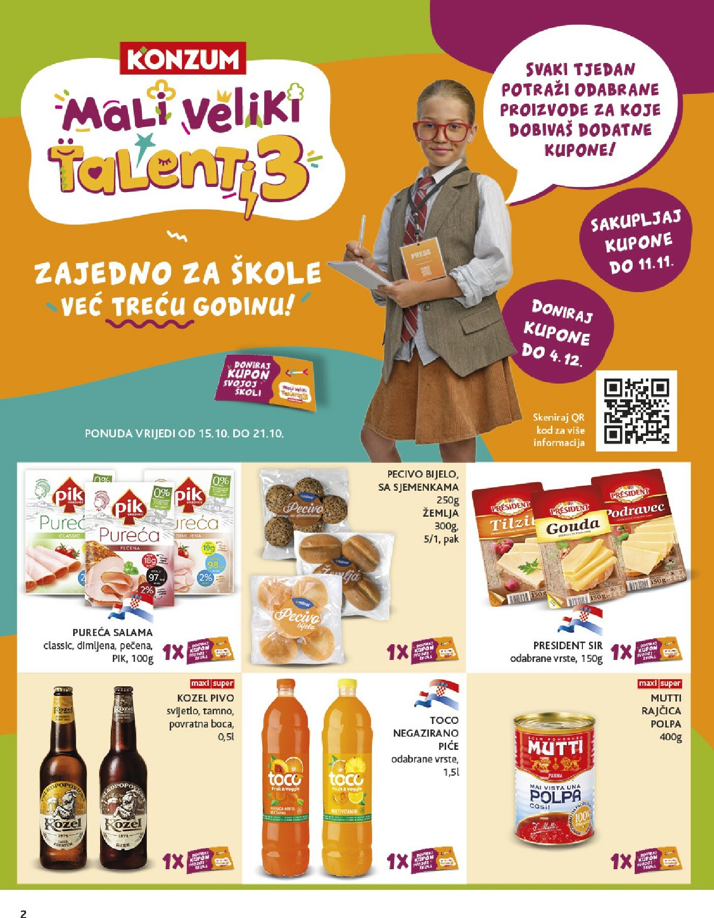 konzum - Prelistajte katalog Konzum, vrijedi od 15.10. do 21.10. - page: 2 konzum - Prelistajte katalog Konzum, vrijedi od 15.10. do 21.10. - page: 2