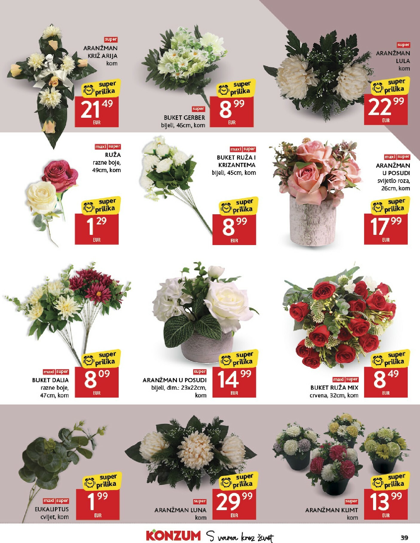 konzum - Prelistajte katalog Konzum, vrijedi od 15.10. do 21.10. - page: 39 konzum - Prelistajte katalog Konzum, vrijedi od 15.10. do 21.10. - page: 39