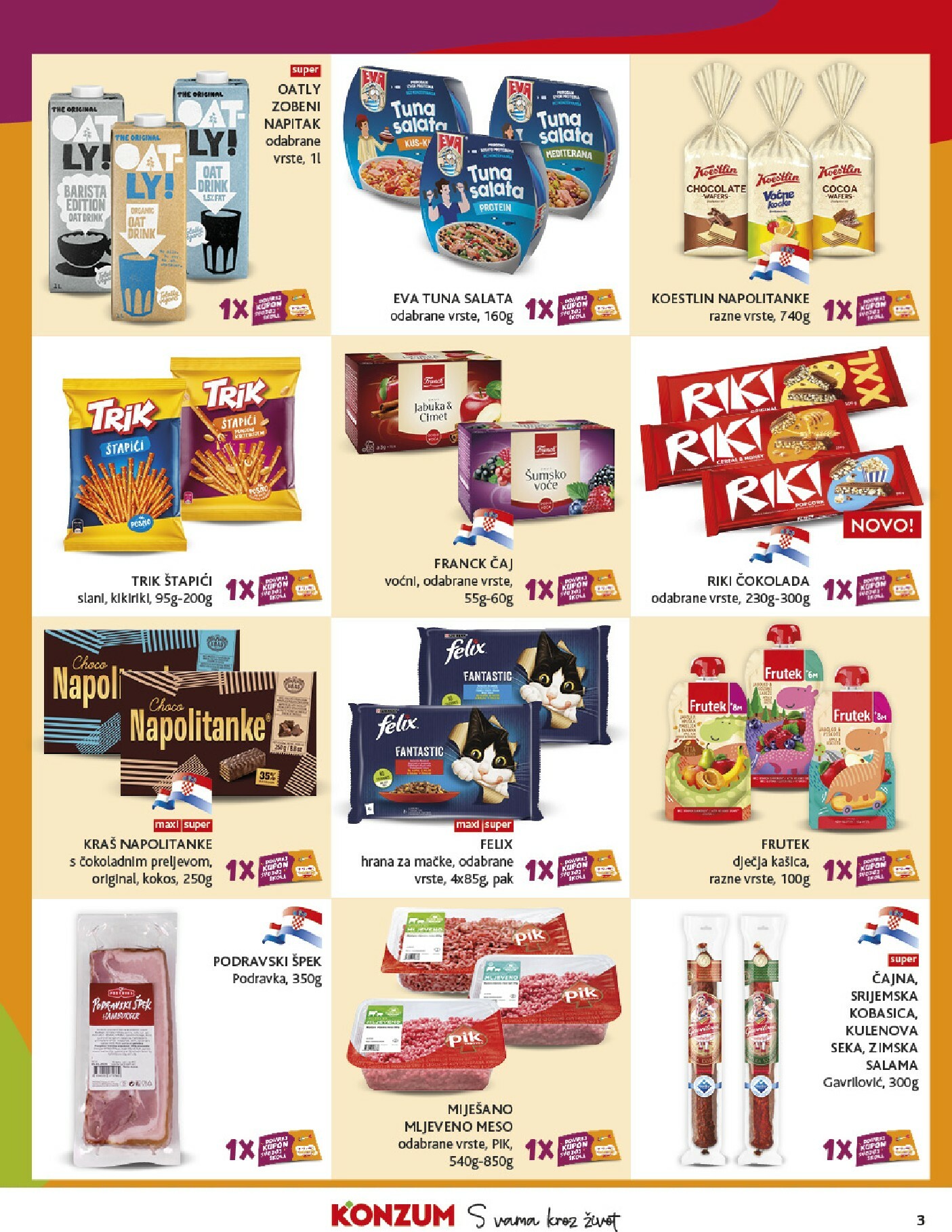 konzum - Prelistajte katalog Konzum, vrijedi od 15.10. do 21.10. - page: 3 konzum - Prelistajte katalog Konzum, vrijedi od 15.10. do 21.10. - page: 3