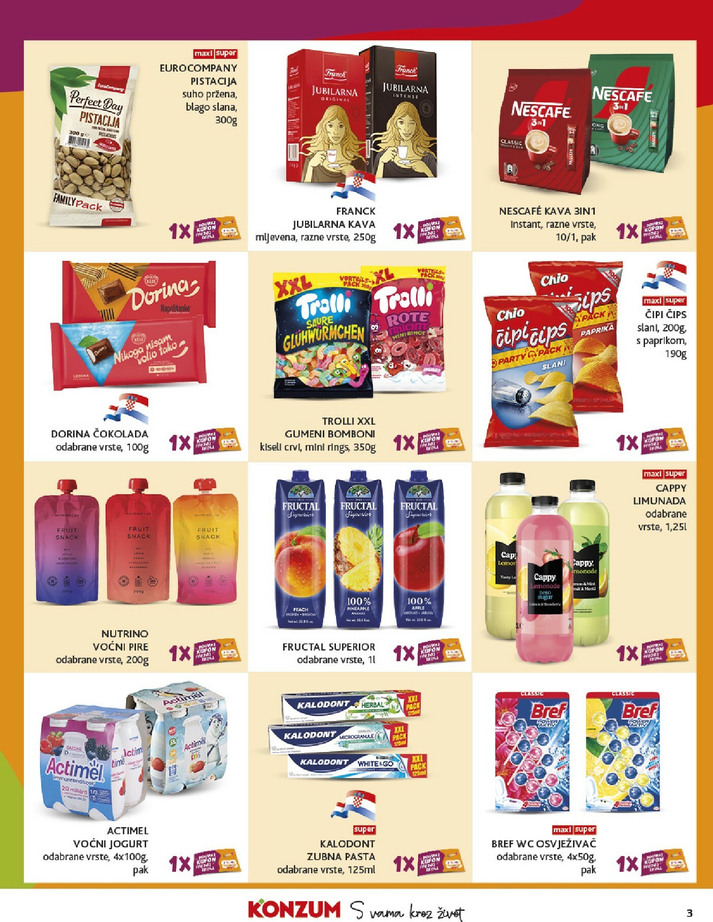 konzum - Prelistajte katalog Konzum, vrijedi od 20.10. do 28.10. - page: 3 konzum - Prelistajte katalog Konzum, vrijedi od 20.10. do 28.10. - page: 3