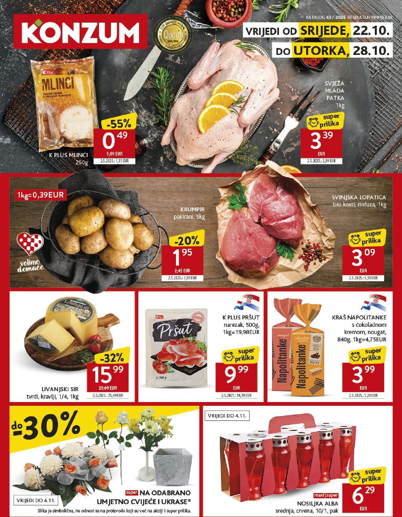 konzum - Prelistajte katalog Konzum, vrijedi od 20.10. do 28.10.