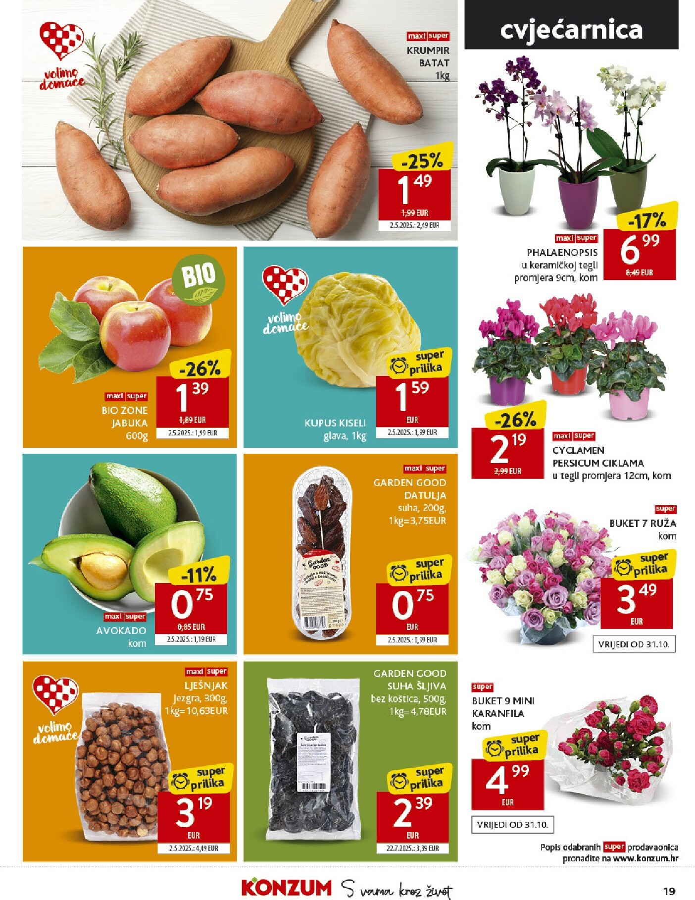 konzum - Prelistajte katalog Konzum, vrijedi od 29.10. do 04.11. - page: 19