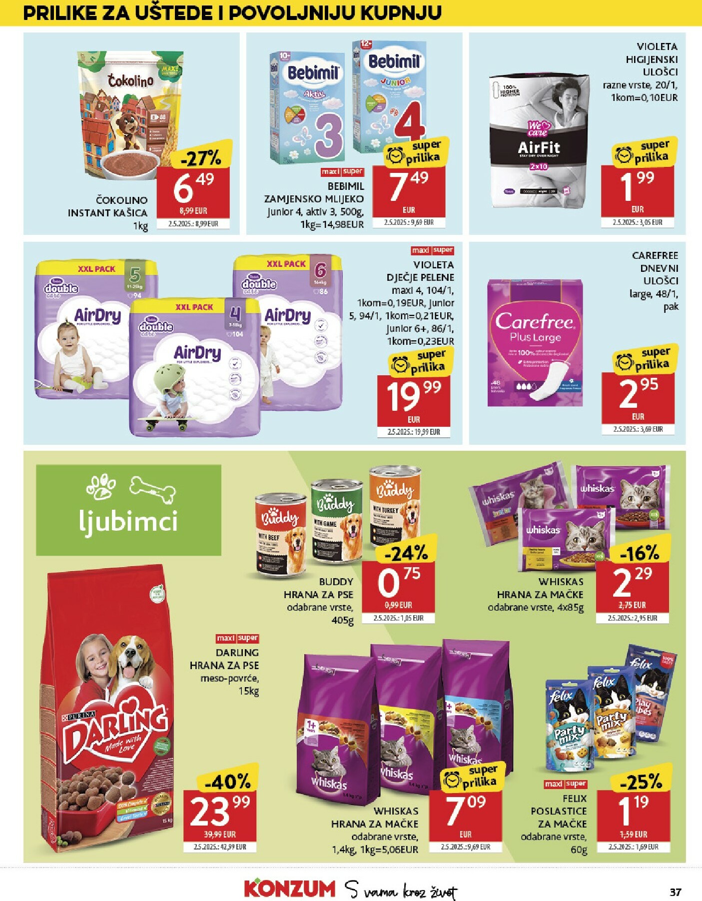 konzum - Prelistajte katalog Konzum, vrijedi od 29.10. do 04.11. - page: 37
