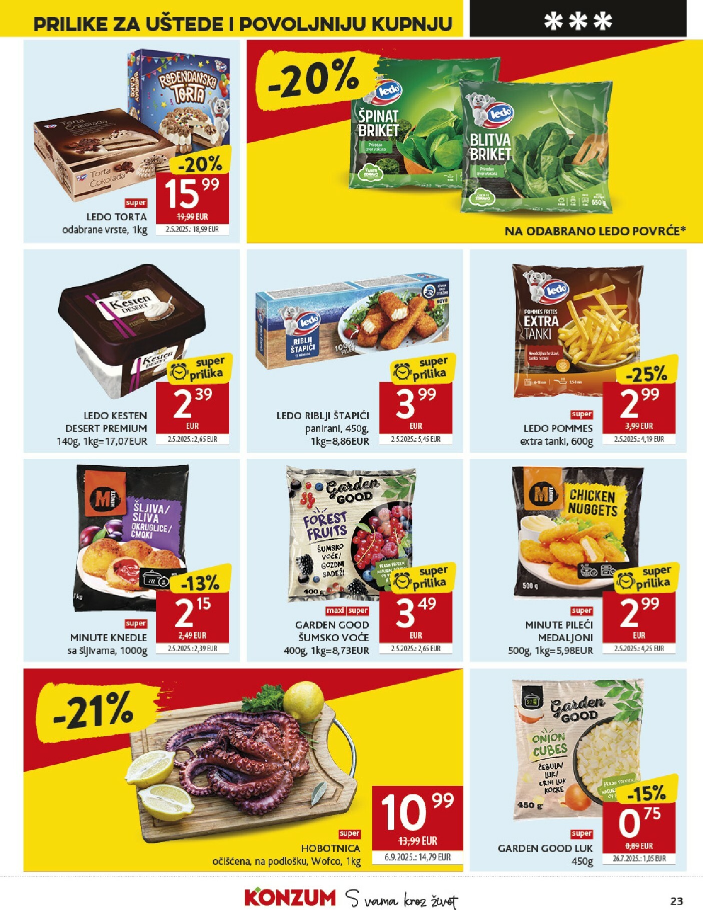 konzum - Prelistajte katalog Konzum, vrijedi od 29.10. do 04.11. - page: 23