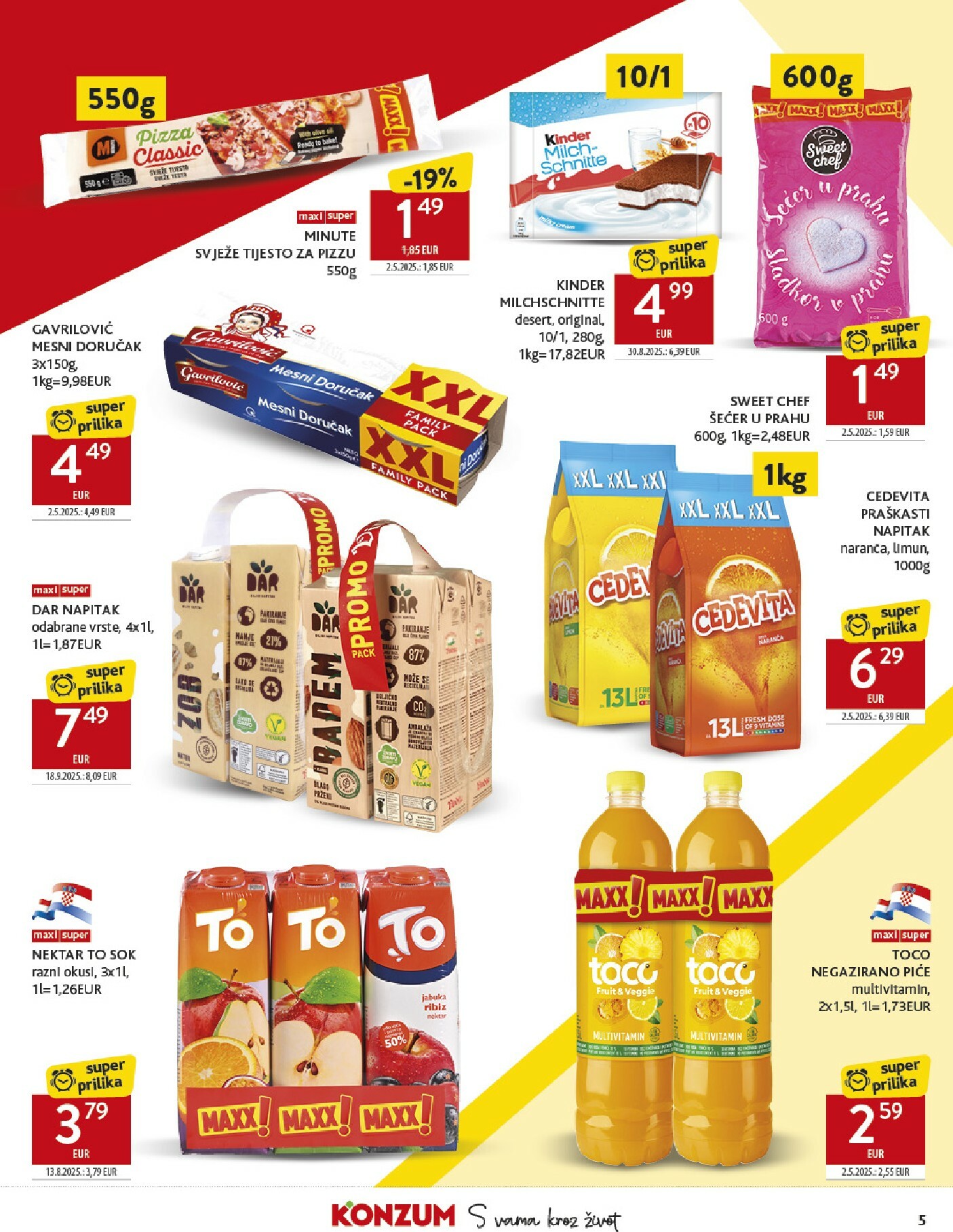 konzum - Prelistajte katalog Konzum, vrijedi od 29.10. do 04.11. - page: 5